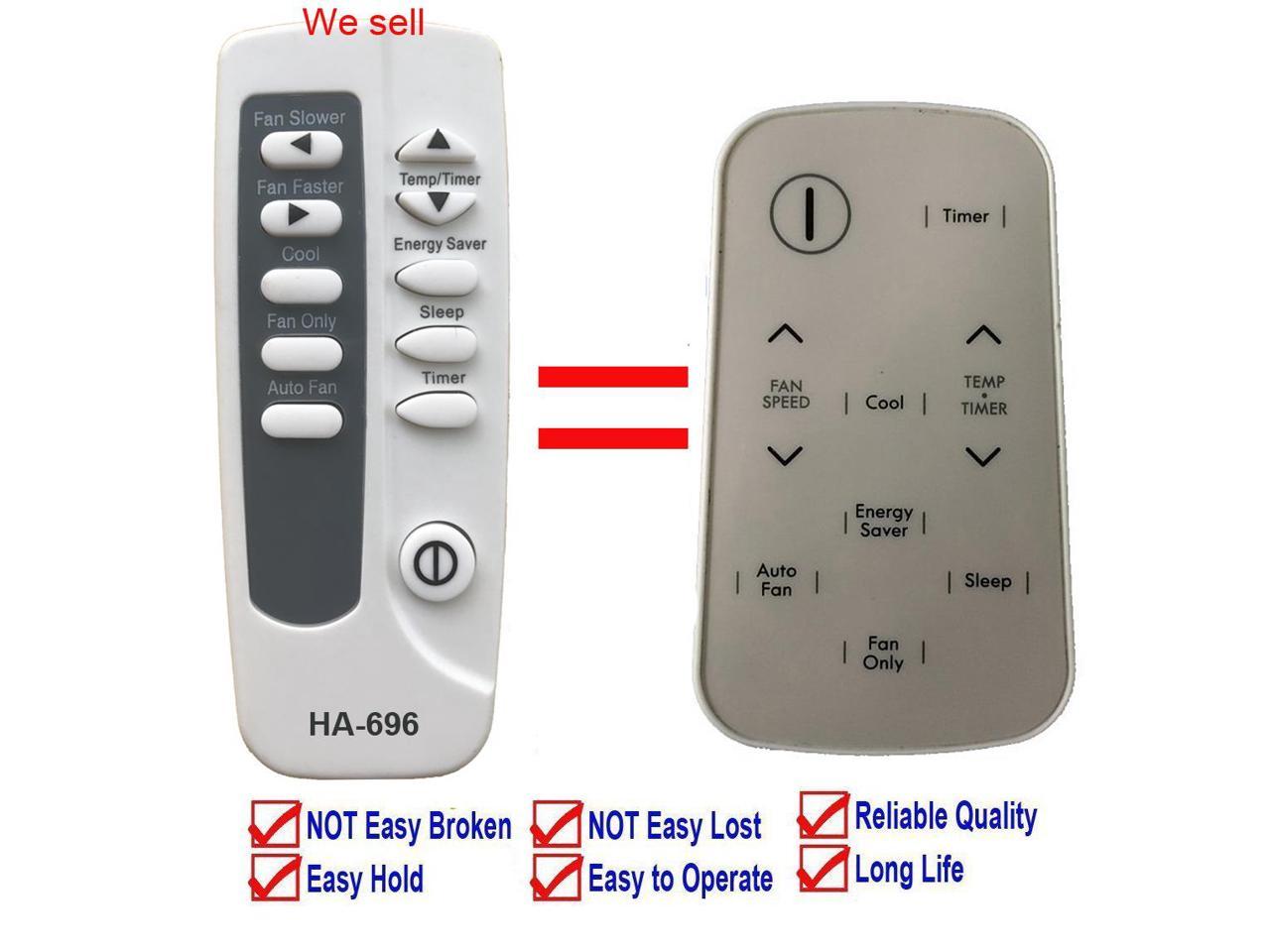 replacement for kenmore air conditioner remote control 5304495591 for 