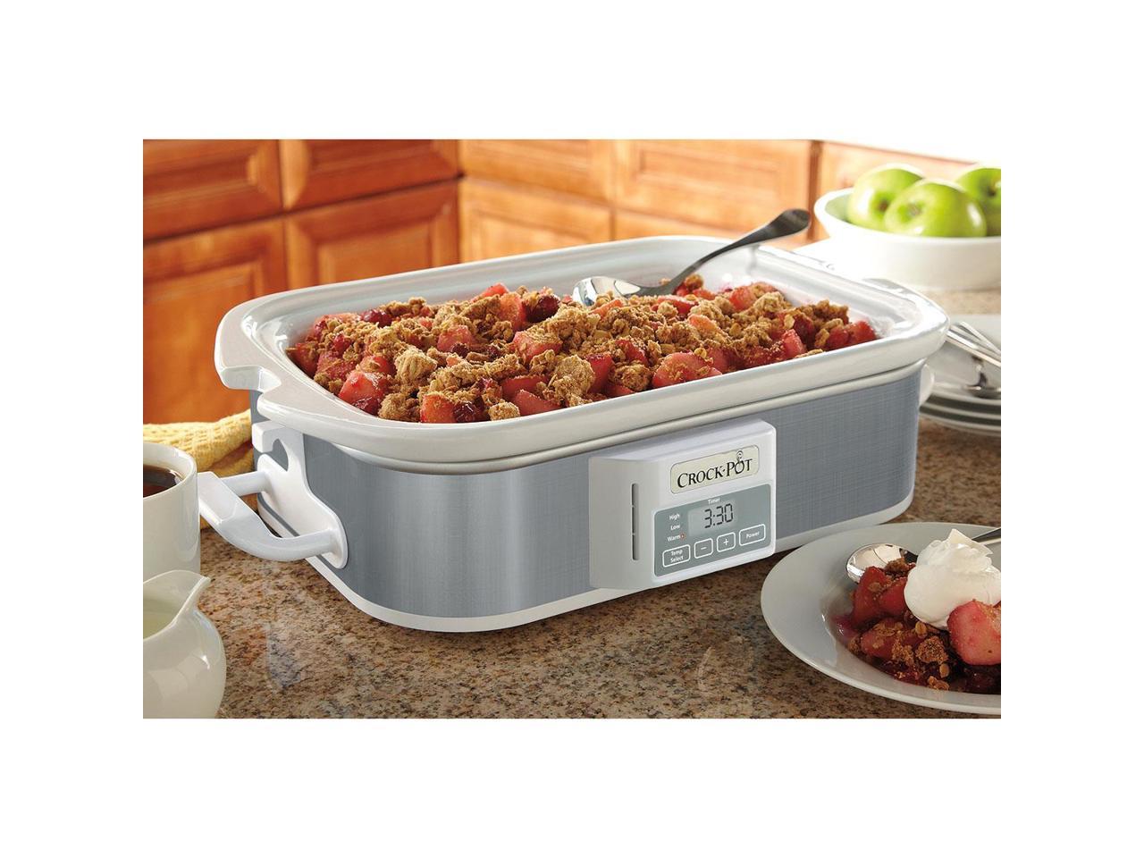 programmable casserole crock pot