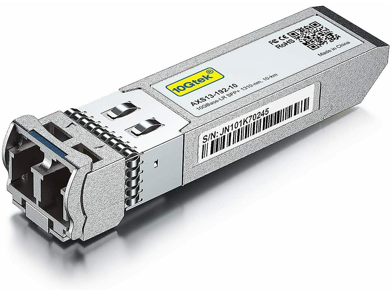 10GBase-LR SFP+ Transceiver, 10G 1310nm SMF, Up To 10 Km, Compatible ...