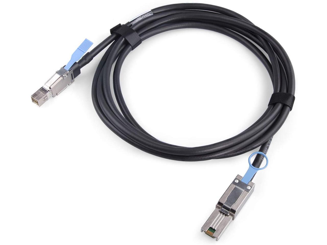 10Gtek 6Gbps External Mini SAS HD SFF8644 to SFF8088 Hybrid Cable