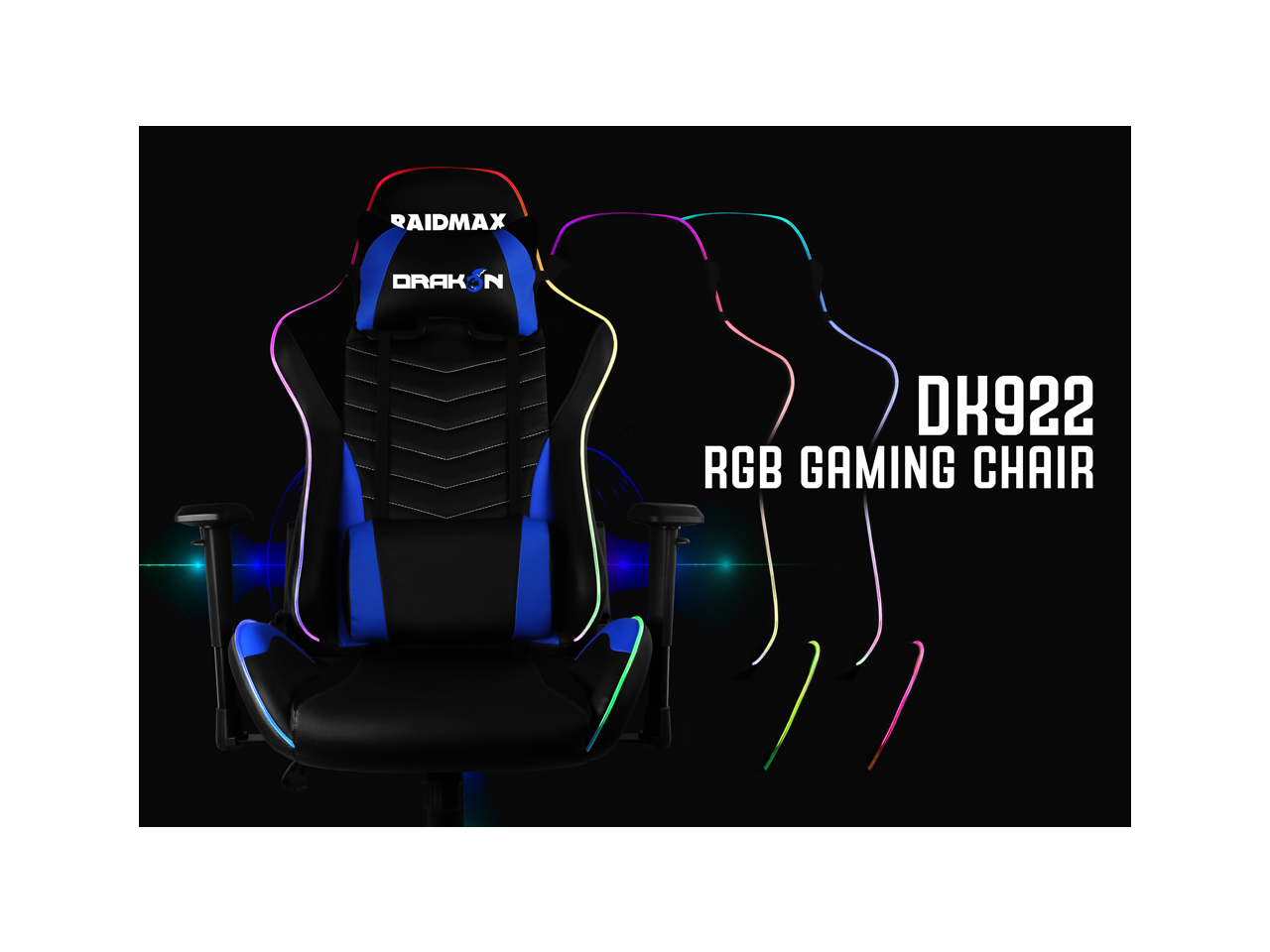 raidmax rgb gaming chair