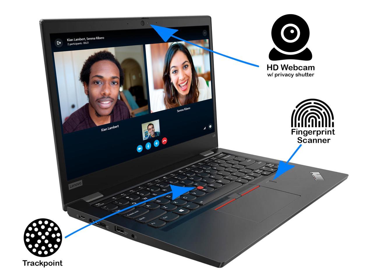 Lenovo ThinkPad L13 Yoga 2-in-1, 13.3" FHD Touch Display, Intel Core i5