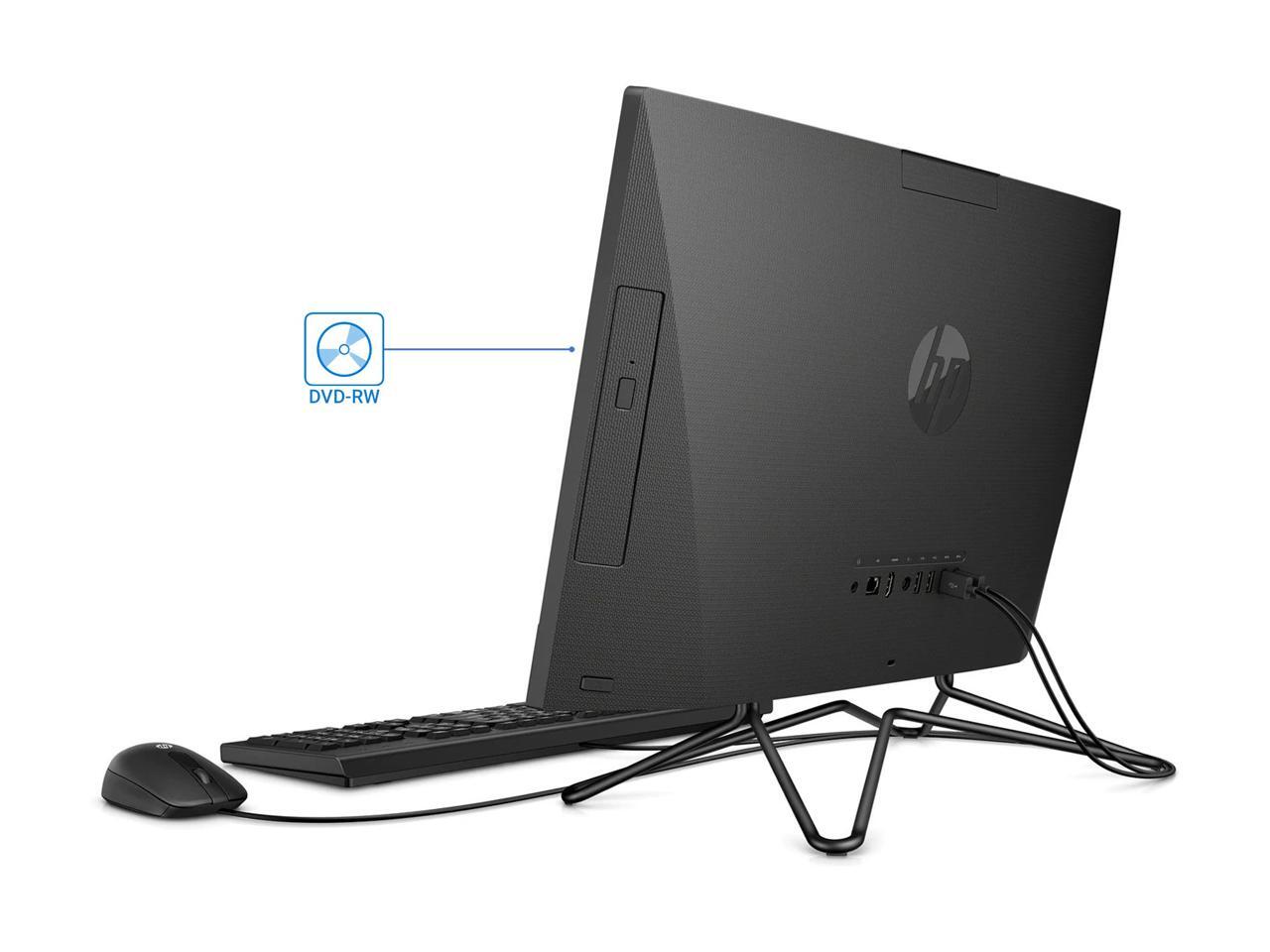 HP 200 G4 All-in-One, 21.5" FHD Display, Intel Core i3-10110U Upto 4 ...