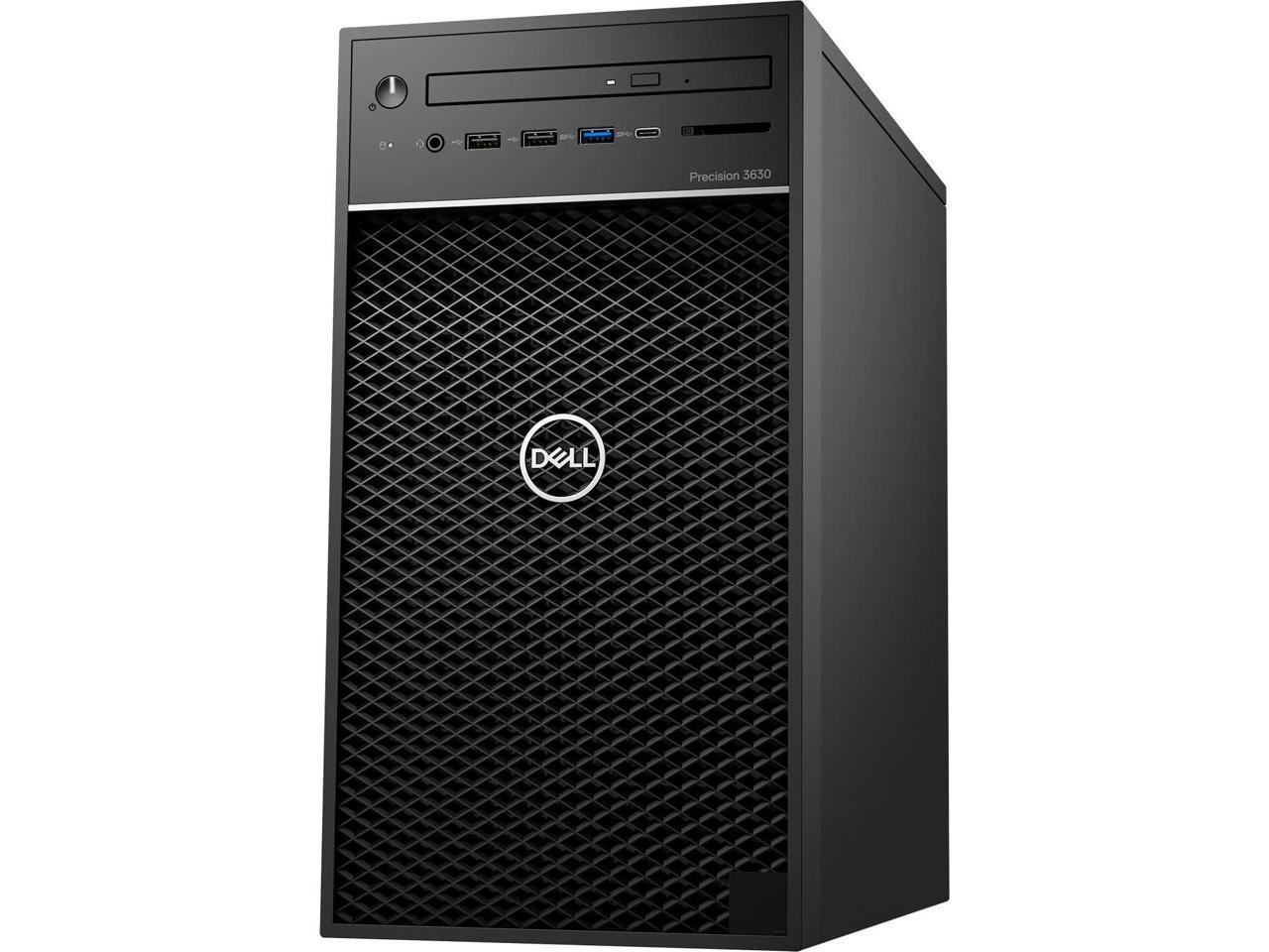 Dell Precision 3630 Desktop, Intel Xeon E-2124G Upto 4.5GHz, 16GB