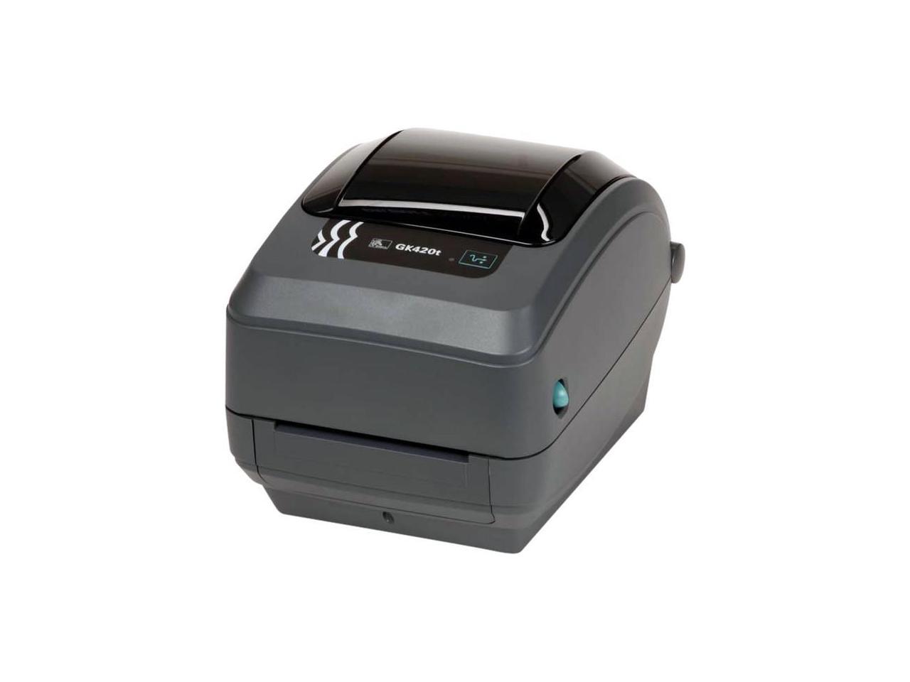 Zebra G Series GK420t Direct Thermal Transfer Monochrome Label Printer 203dpi USB Ethernet GK42 