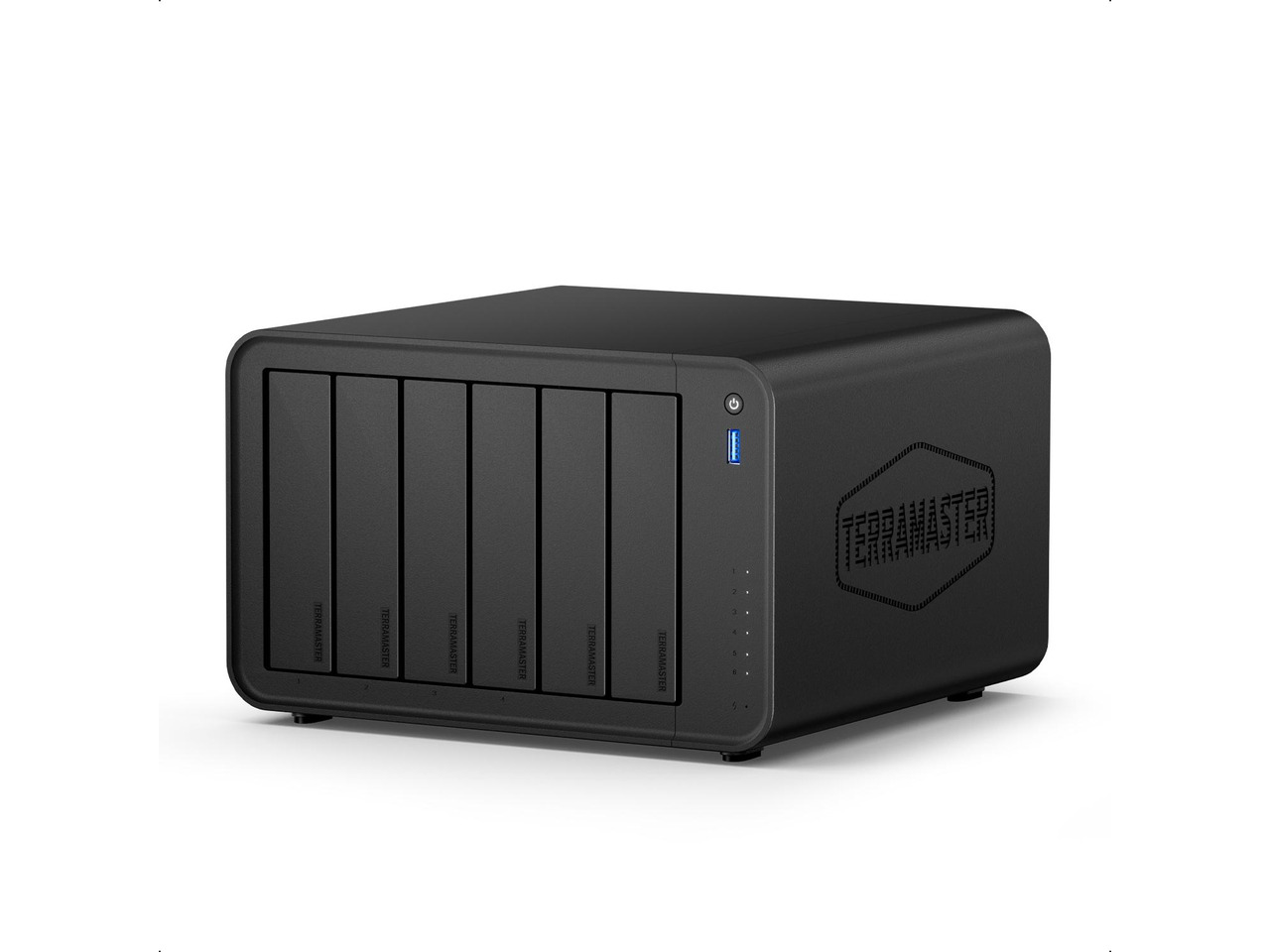 TERRAMASTER F6-425 Pro NAS Server, Intel Core i3-1315U, 8GB DDR5 | 10GbE LAN x 2, TB4 Port x 2, AI-Native OS TOS 7, OpenClaw Supported, Network Attached Storage for Creators (Diskless)