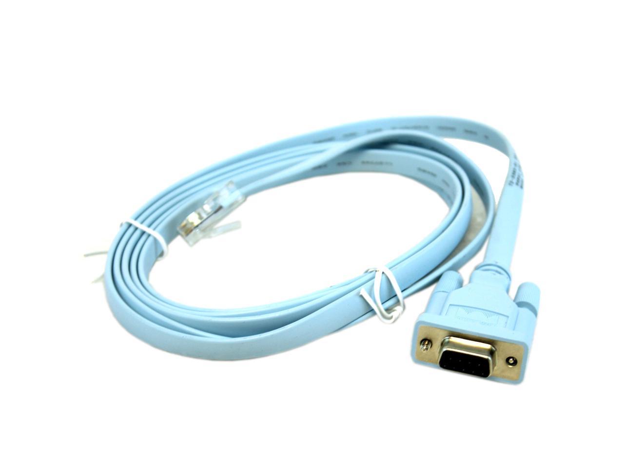 Cisco 72-3383-01 Rollover Console Cable Db9 to Rj45 6 FT FNFP for sale online 