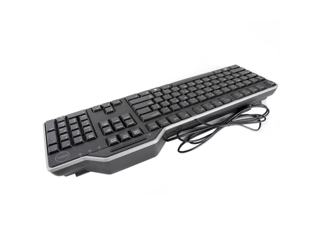 OEM Dell KB813 Black USB English Keyboard with Smart Card Reader