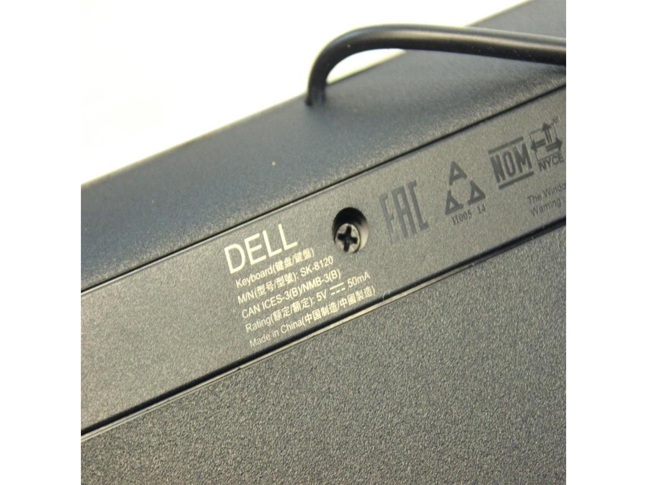 New Dell Black Usb Slim Keyboard Sk 81 C638n Newegg Com