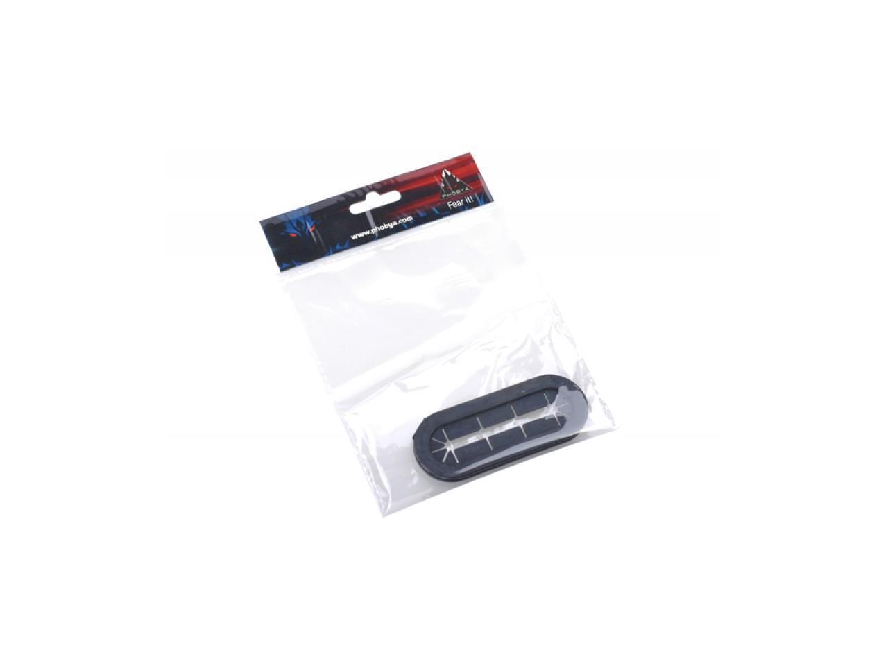 Phobya Cable Rubber Grommet Oval Black (75145)