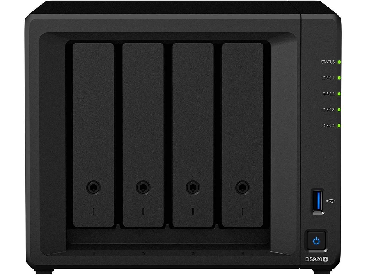 1TB M.2 SSD Synology DiskStation DS1520+ NAS Server for Business with Celeron CPU 10TB SSD Storage 8GB DDR4 Memory Synology DSM Operating System 
