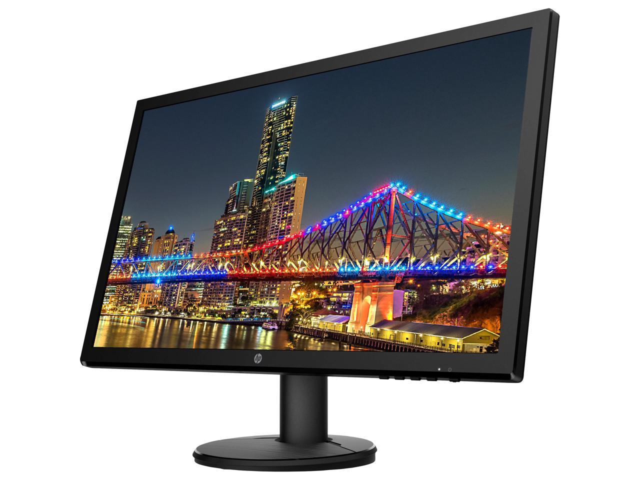 Hp V24 24 Inch Tn Full Hd 1920 X 1080 Led Backlit Lcd Monitor 2-pack 