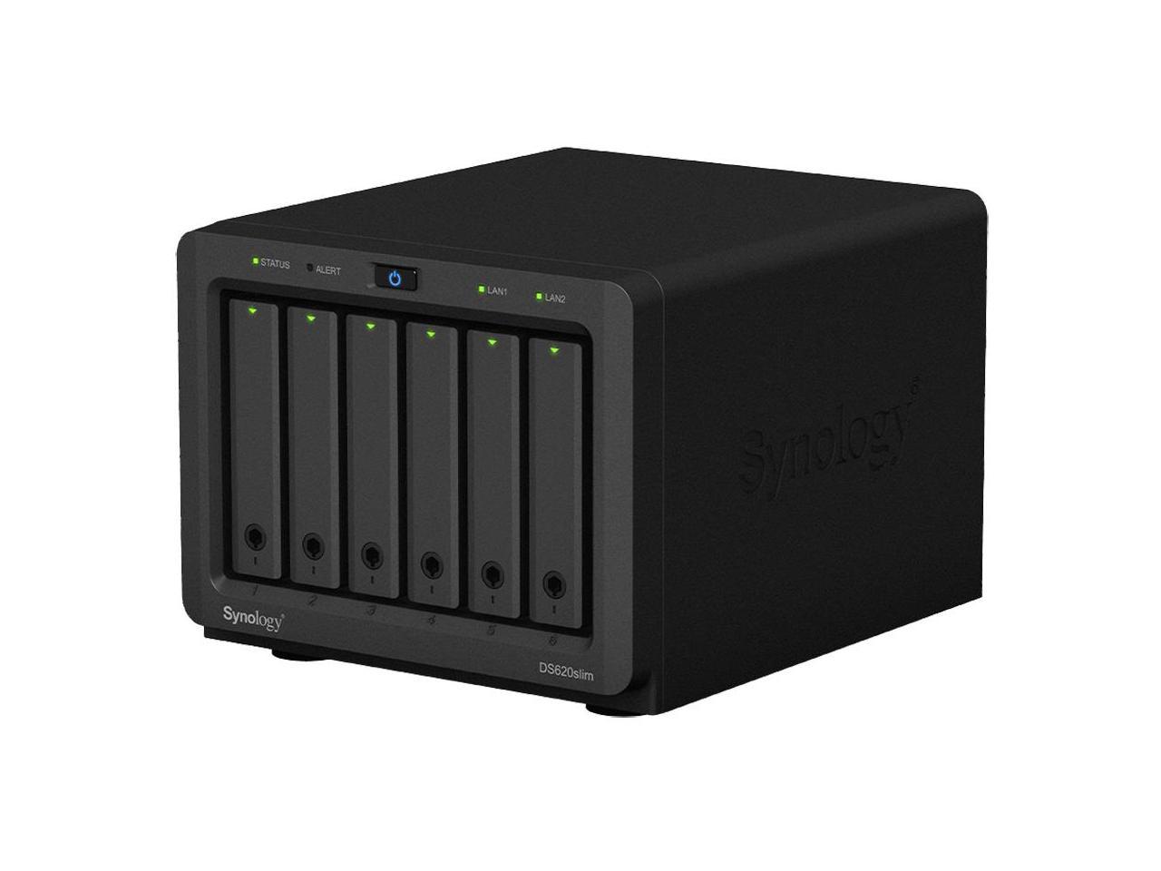 32GB Memory Synology DiskStation DS2419+ iSCSI NAS Server with Intel Atom 2.1GHz CPU DSM Operating System 24TB SSD Storage 