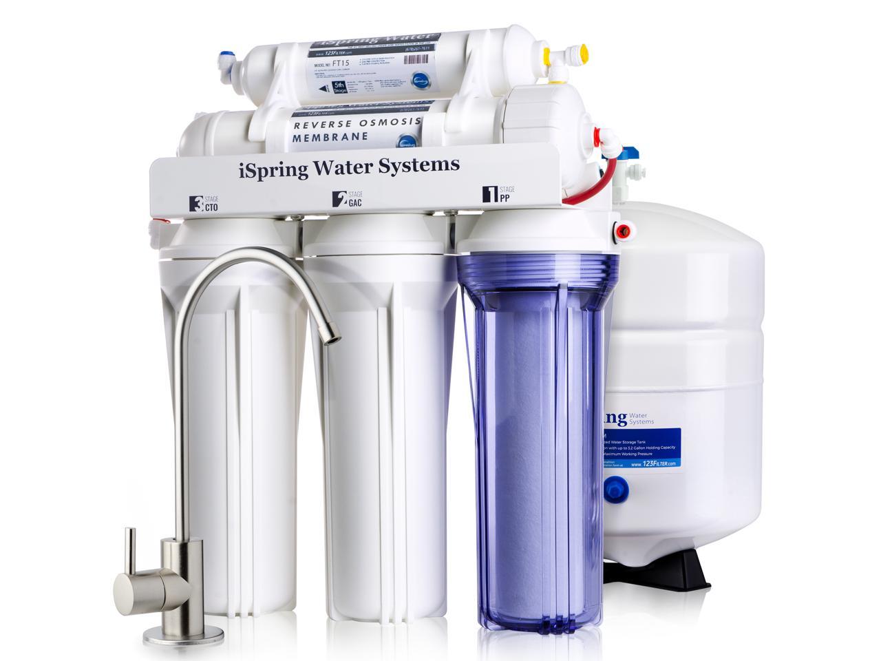 Portable Reverse Osmosis RO Filters Drinking Camping Water Filter PRO-4-G