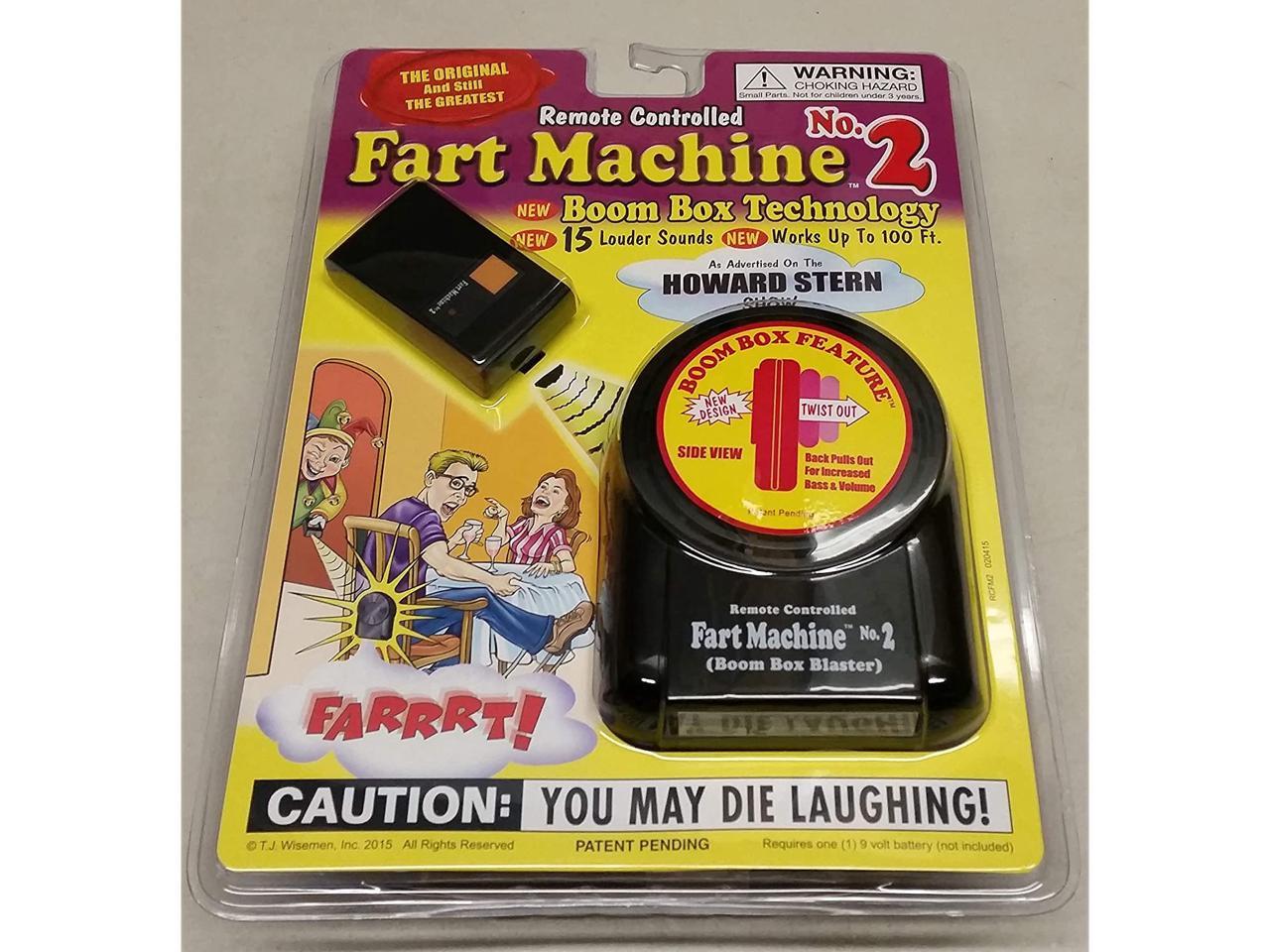 Let ‘Er Rip Sound Machine Joking Around Fart Sound w Battery 2 Pack Asst Colors 