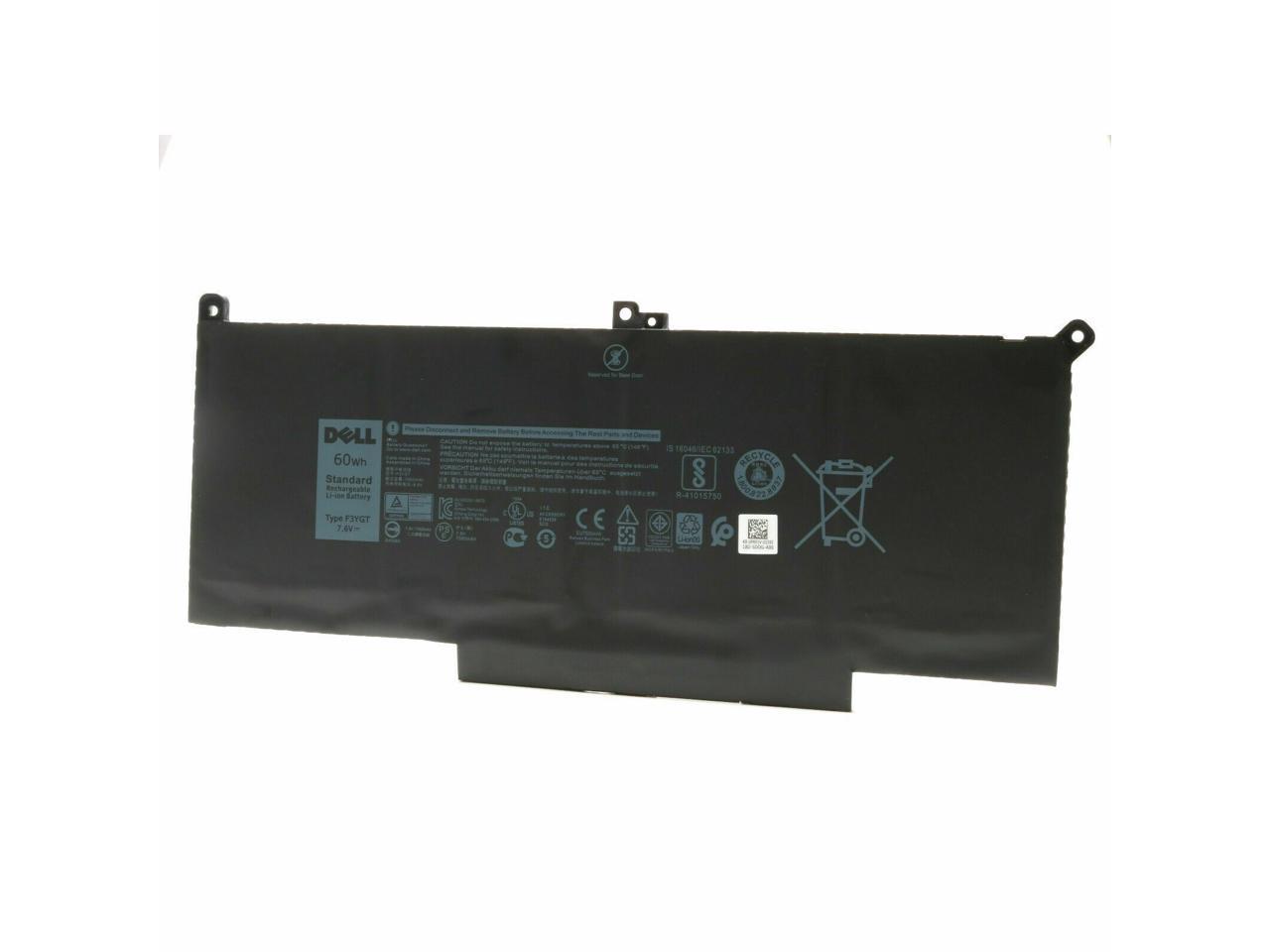 New Dell Oem Original Latitude 7480 7280 4 Cell 60wh Laptop Battery F3ygt Newegg Com