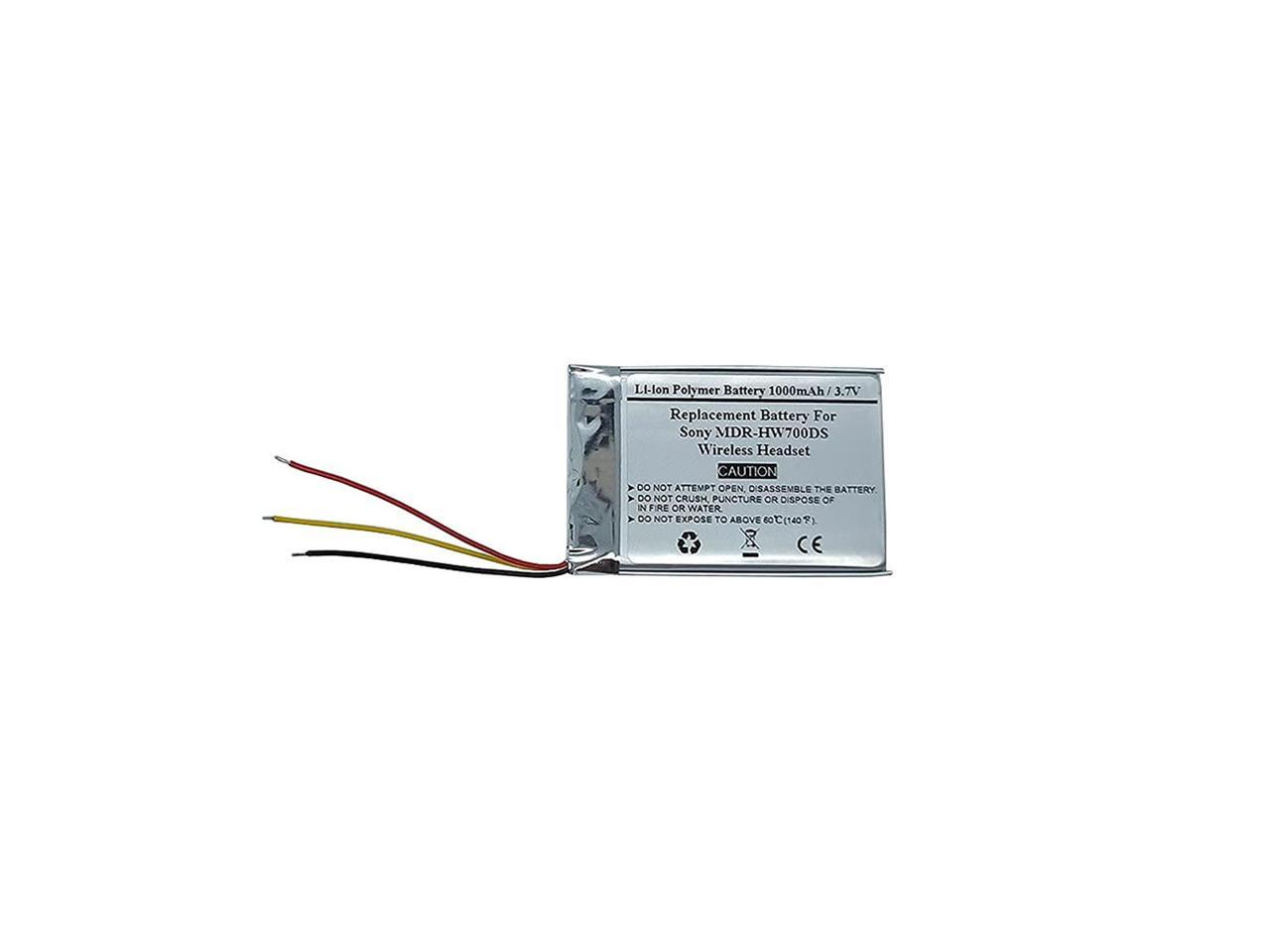 1000mah 3 7v Replacement Battery For Sony Mdr Hw700ds Bluetooth Headset Lis1494hnppc Newegg Com