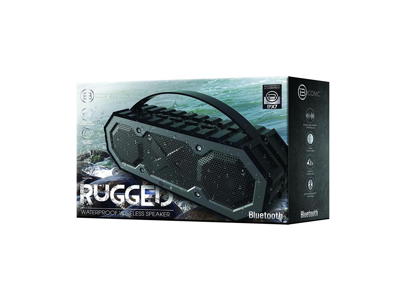 iconic rugged bluetooth speaker