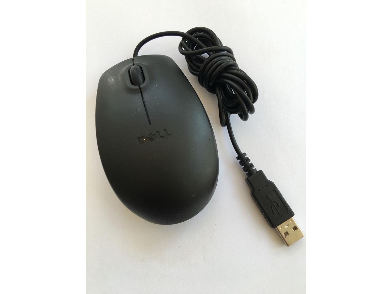 Genuine DELL 09RRC7 MS111-L USB Wired Ottico Scorrere Mouse Topi 