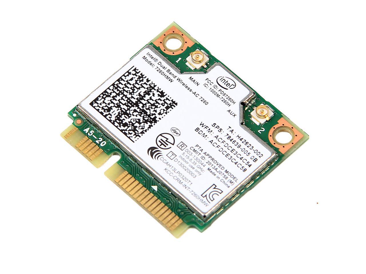 Genuine Intel Dual Band Wireless Ac 7260 Wifi Card 7260hmw Newegg Com
