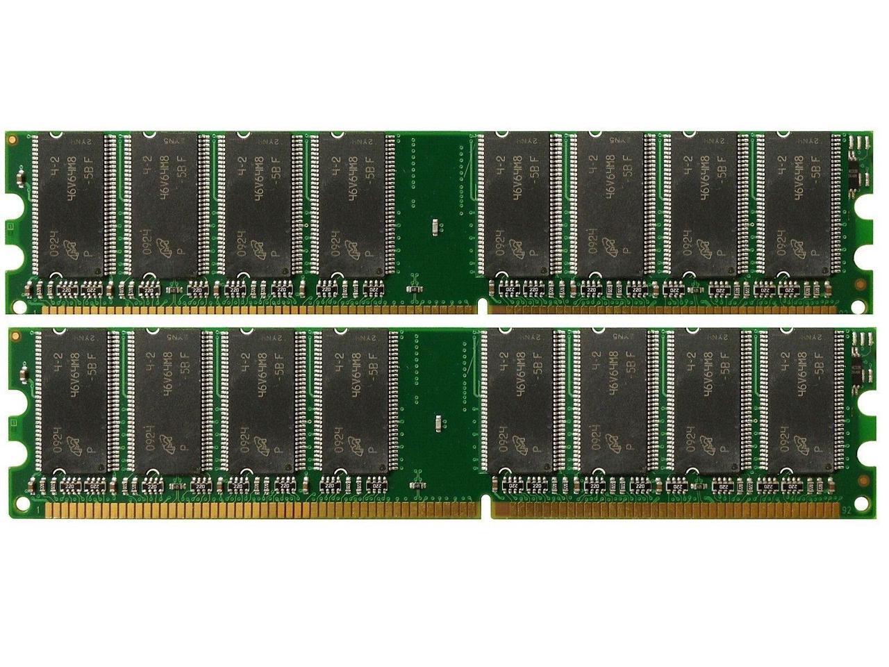 Ram 51. Ddr1 400 MHZ 4 GB Kit. Dell Dimension c521.