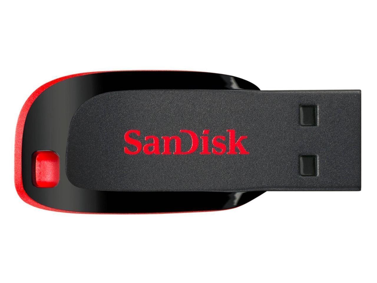 SanDisk 32GB x2= 64GB Cruzer BLADE USB Thumb Pen Flash Drive Memory Stick SDZ50 