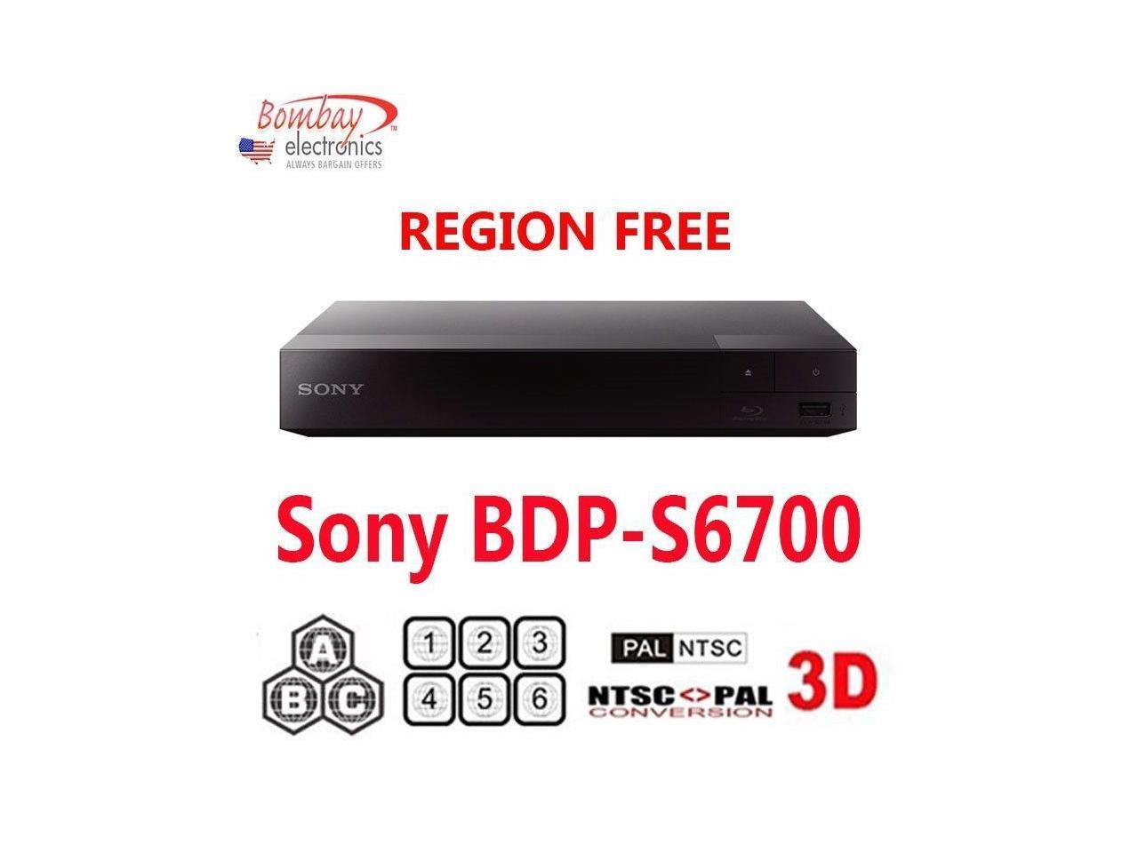 Sony p S6700 Region Free Blu Ray Dvd Player 3d Player Newegg Com