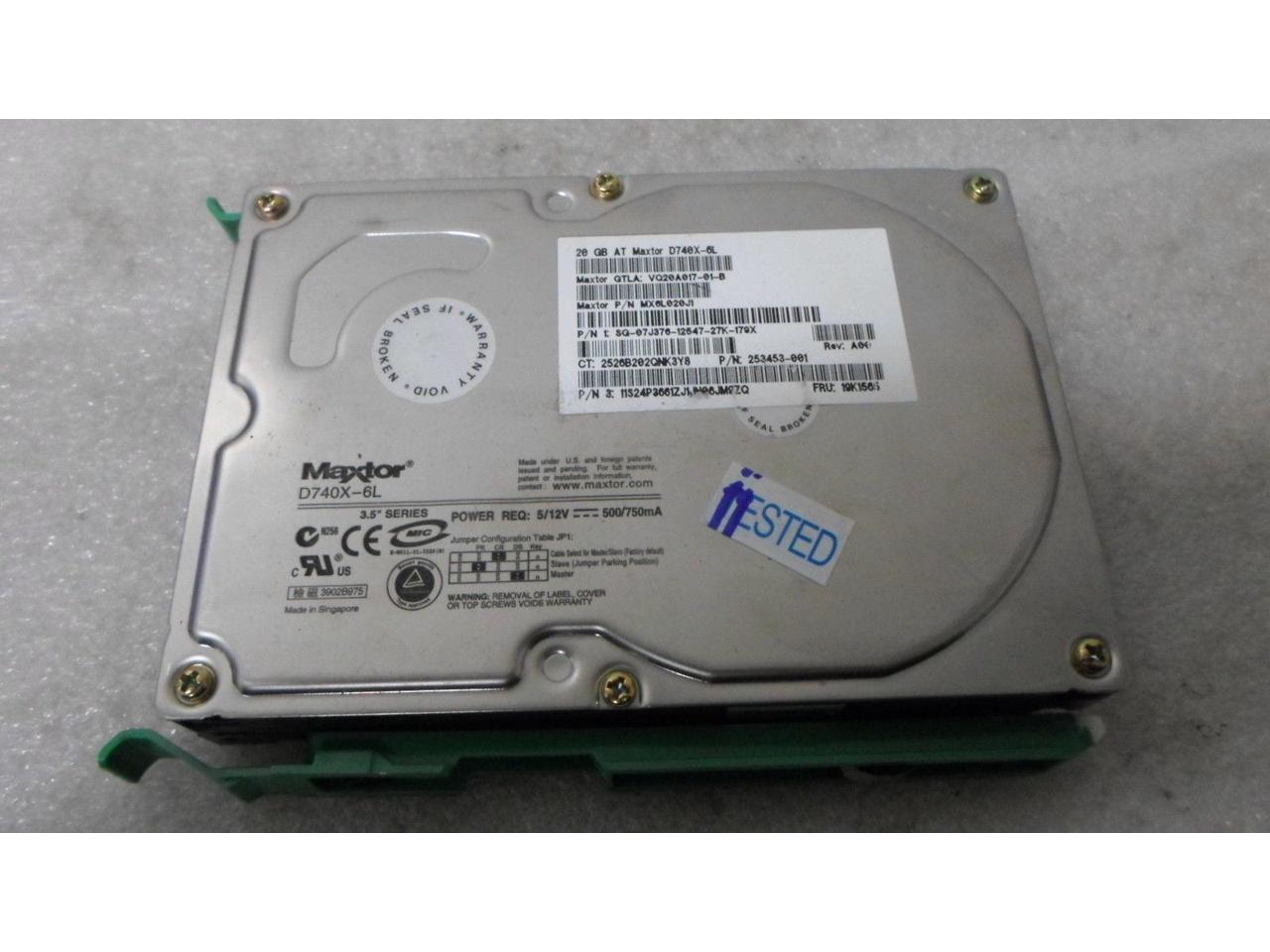 Maxtor D740x 6l Driver Download