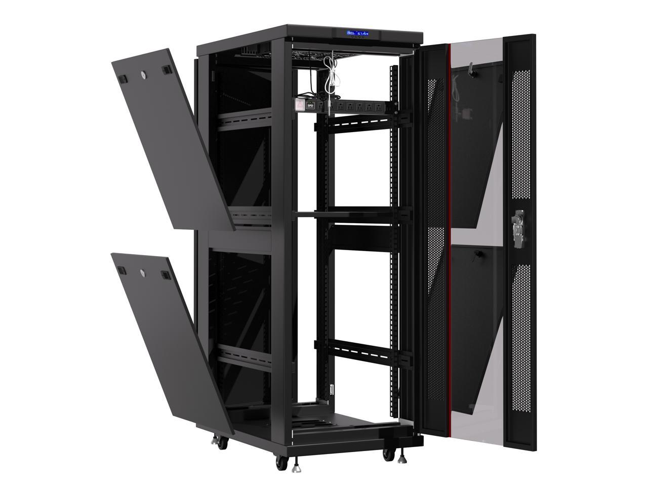 Server Rack - Locking Cabinet - Network Rack - Av Cabinet - 37U - Rack ...