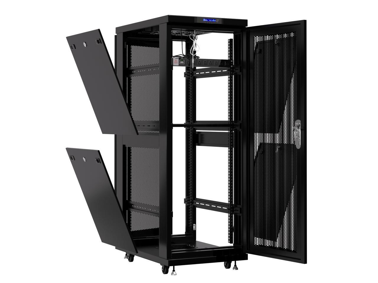 Server Rack - Locking Cabinet - Network Rack - Av Cabinet - 42U - Rack ...