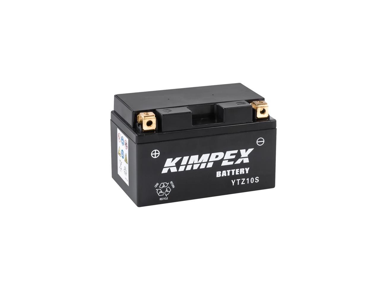 Kimpex High Performance Maintenance Free Battery Ref Ytz10s Fa 12v Motorcycle Newegg Com