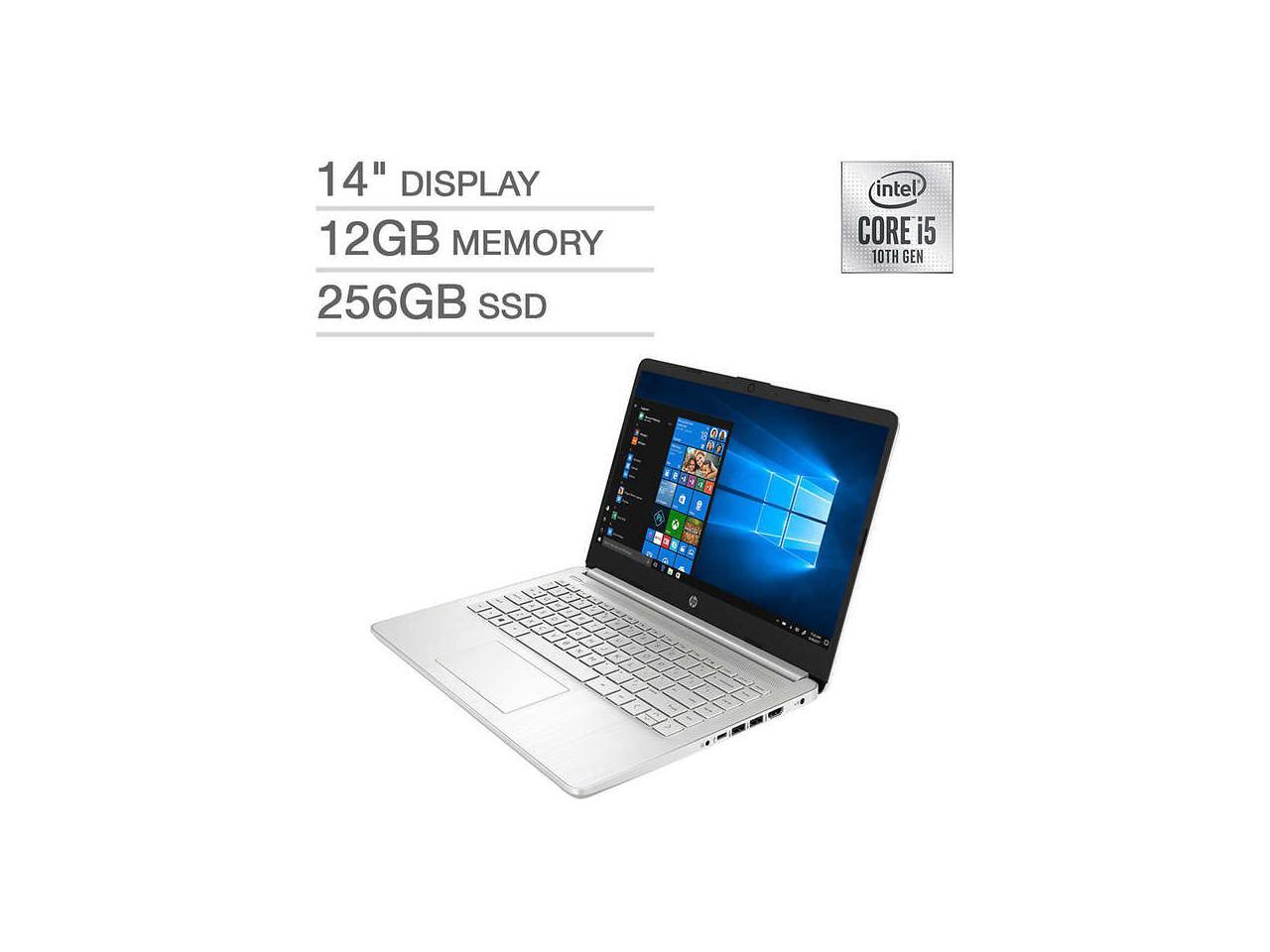 Hp 14 laptop 10th gen intel core i5 1035g1 1080p 14 dq1035cl
