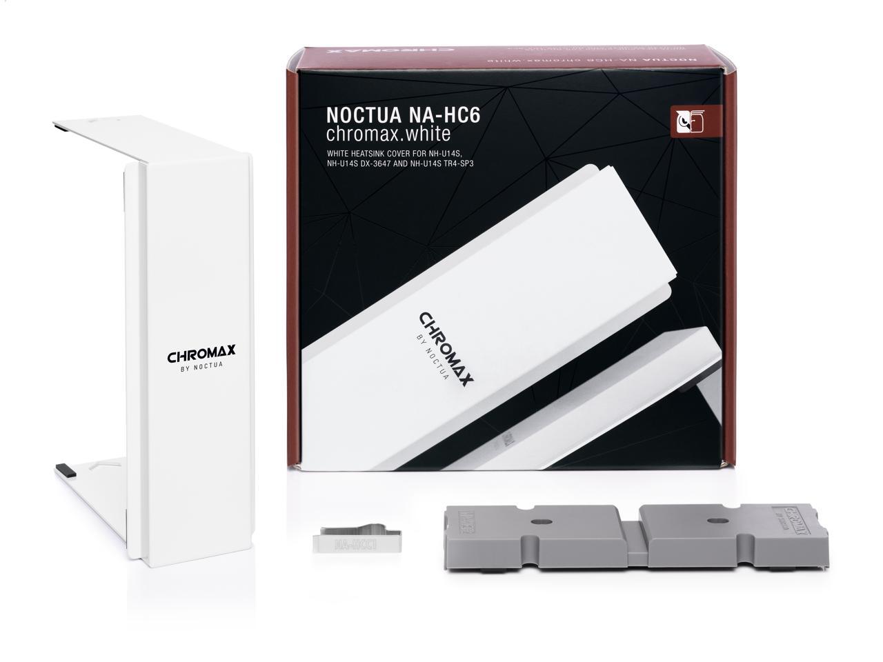 Noctua NAHC6 chromax.white, Heatsink Cover for NHU14S, NHU14S TR4