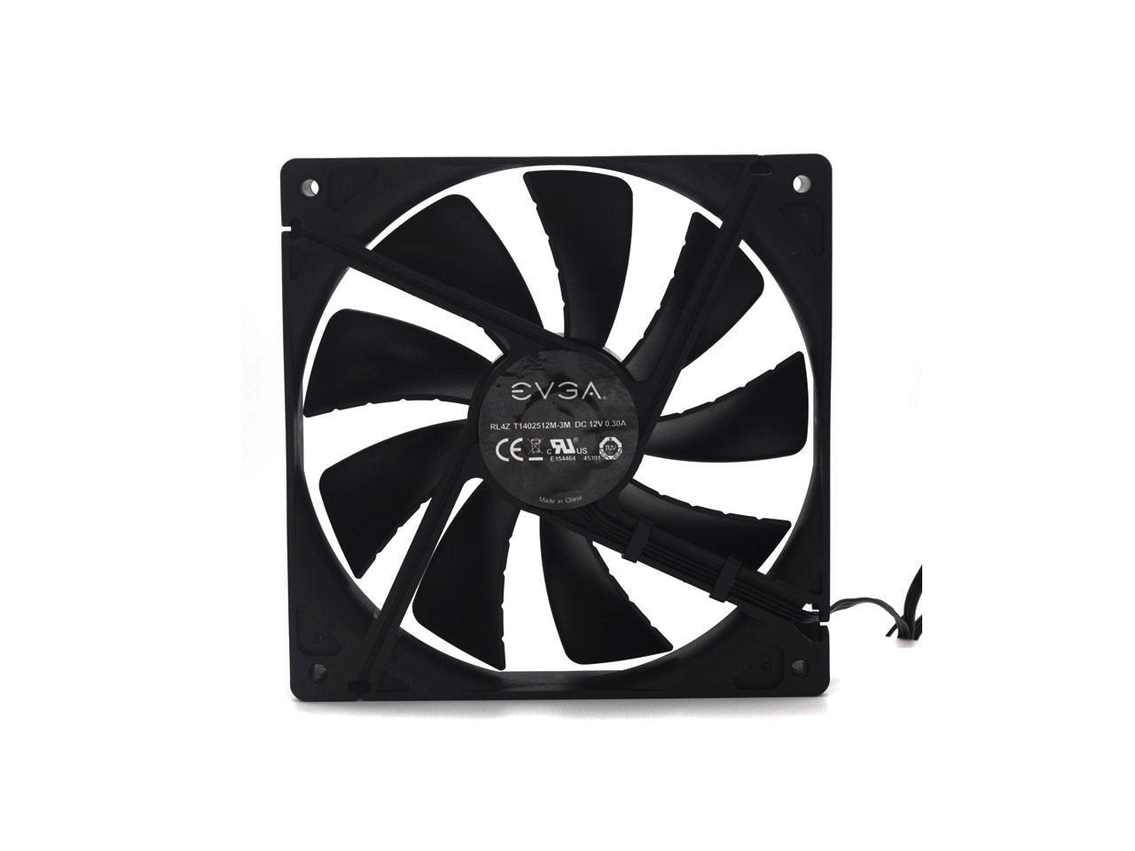 EVGA PSU cooling fan 140mm RL4Z T1402512M-3M 140X25mm DC 12V 0.30A (0 ...