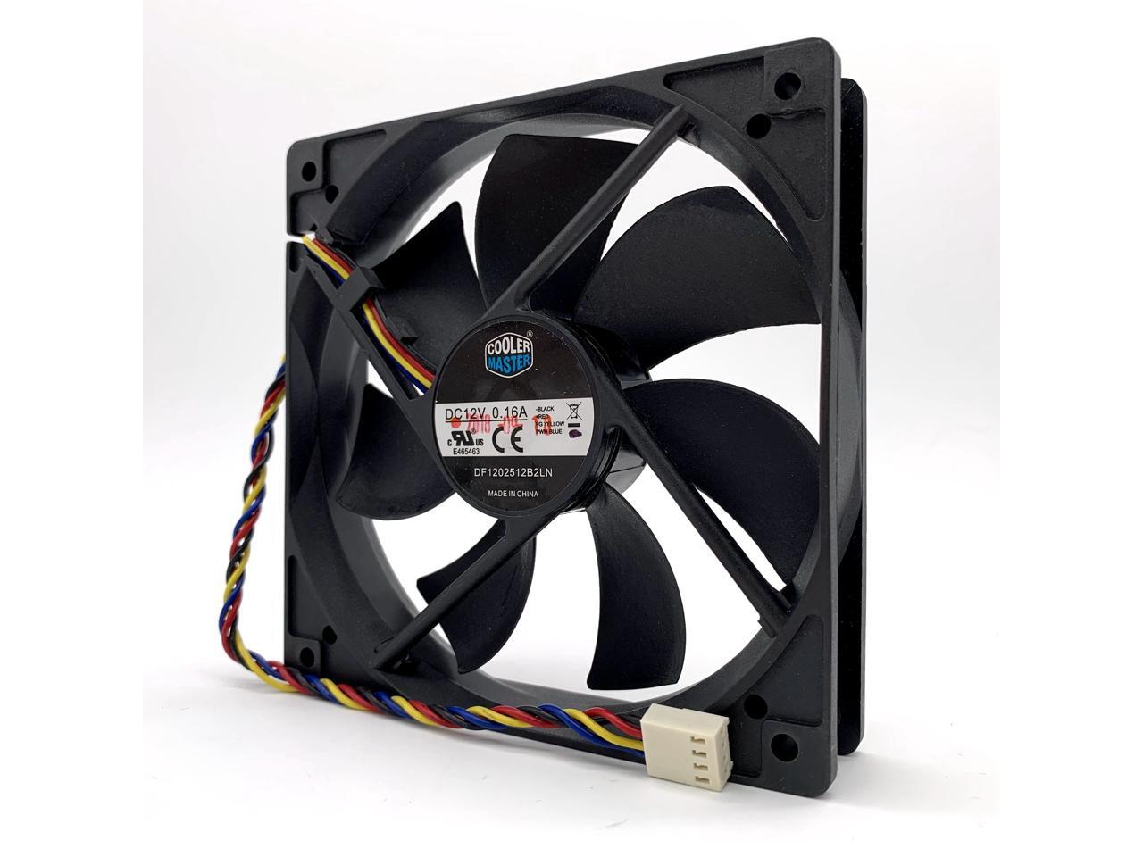 NEW Original Cooler Master 120mm 12V 0.16A 12CM ultraquiet case fan