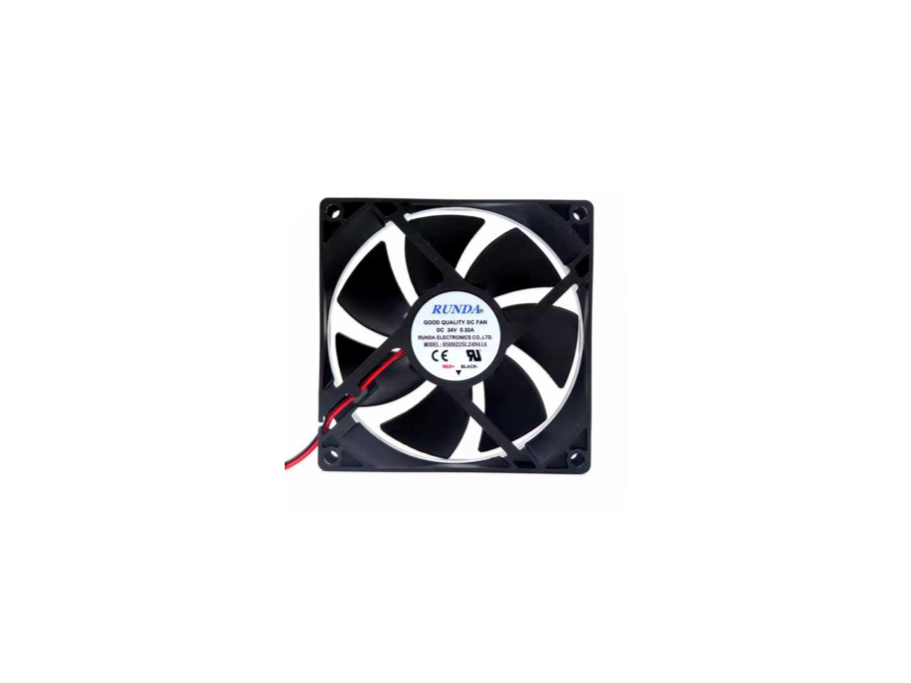 Ventilateur 24V DC Sunon 92x92x25mm - 87.5m³/h - 3000 Tr/min - Pour Refroidissement Électronique