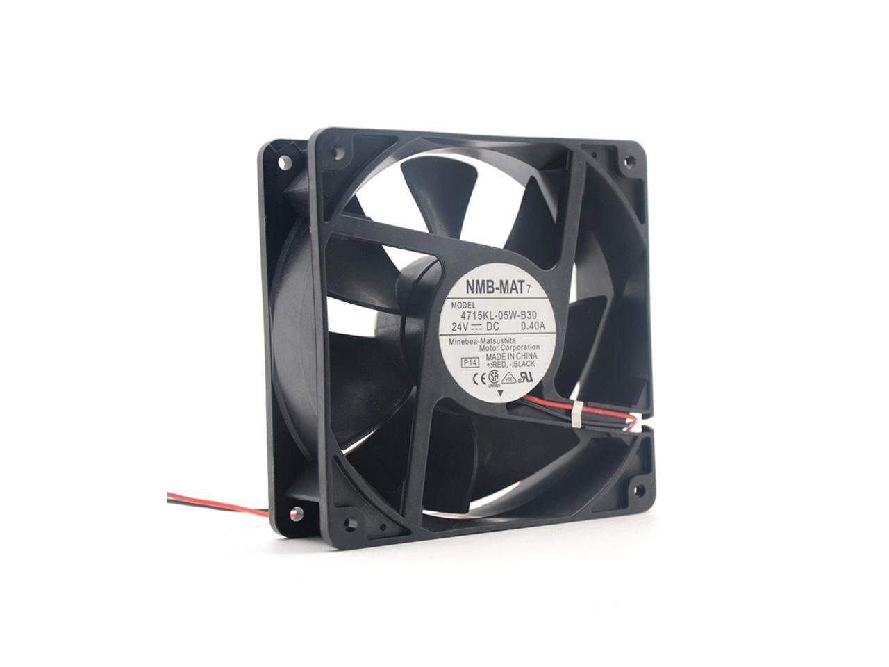 For NMB 4715KL-05W-B30 12038 24V 0.4A dual ball bearing drive cooling fan