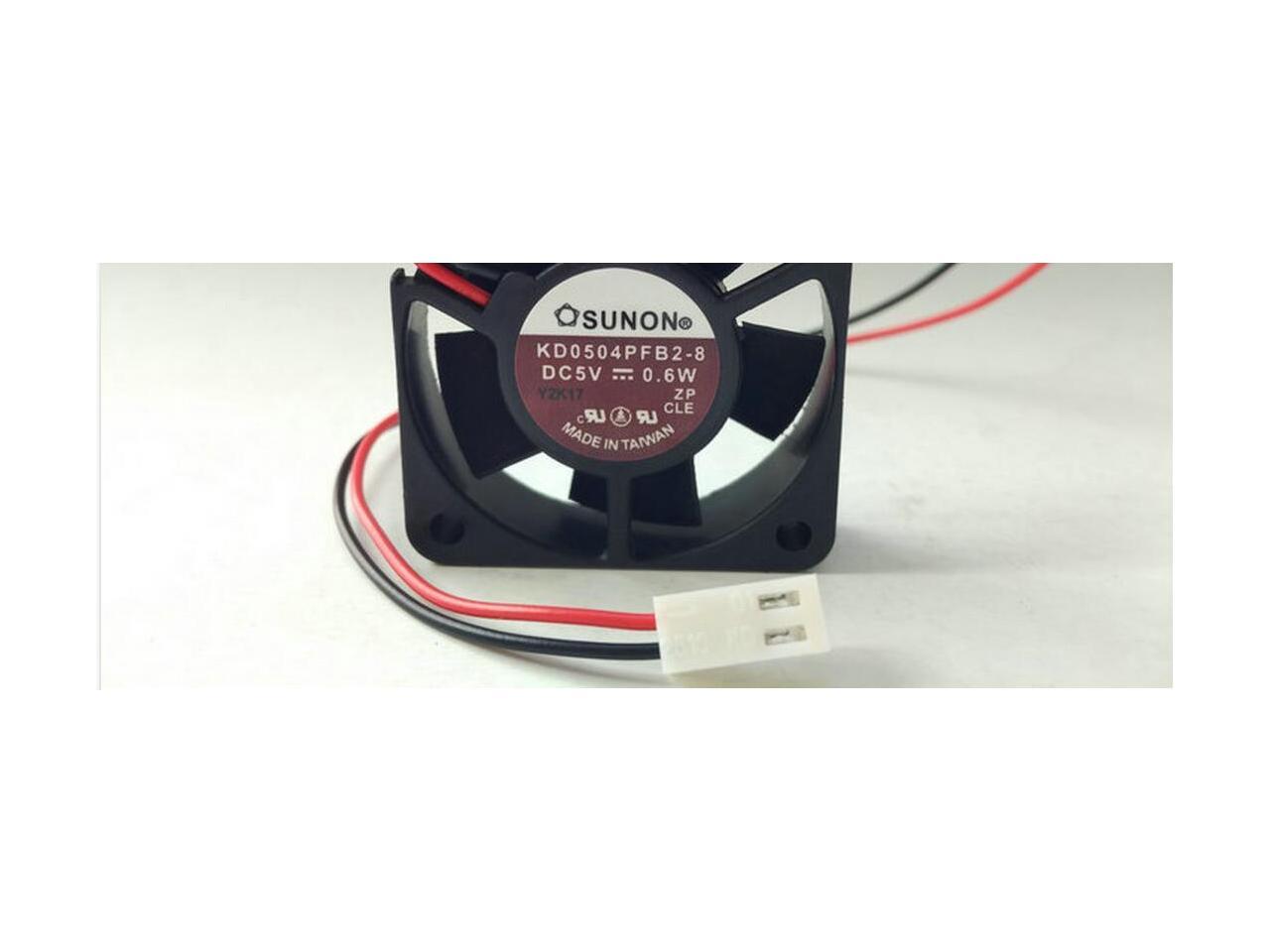 SUNON KD0504PFB2-8 40mm x 40mm x 10mm 4010 DC 5V 0.6W Cooling Fan 2pin Connector