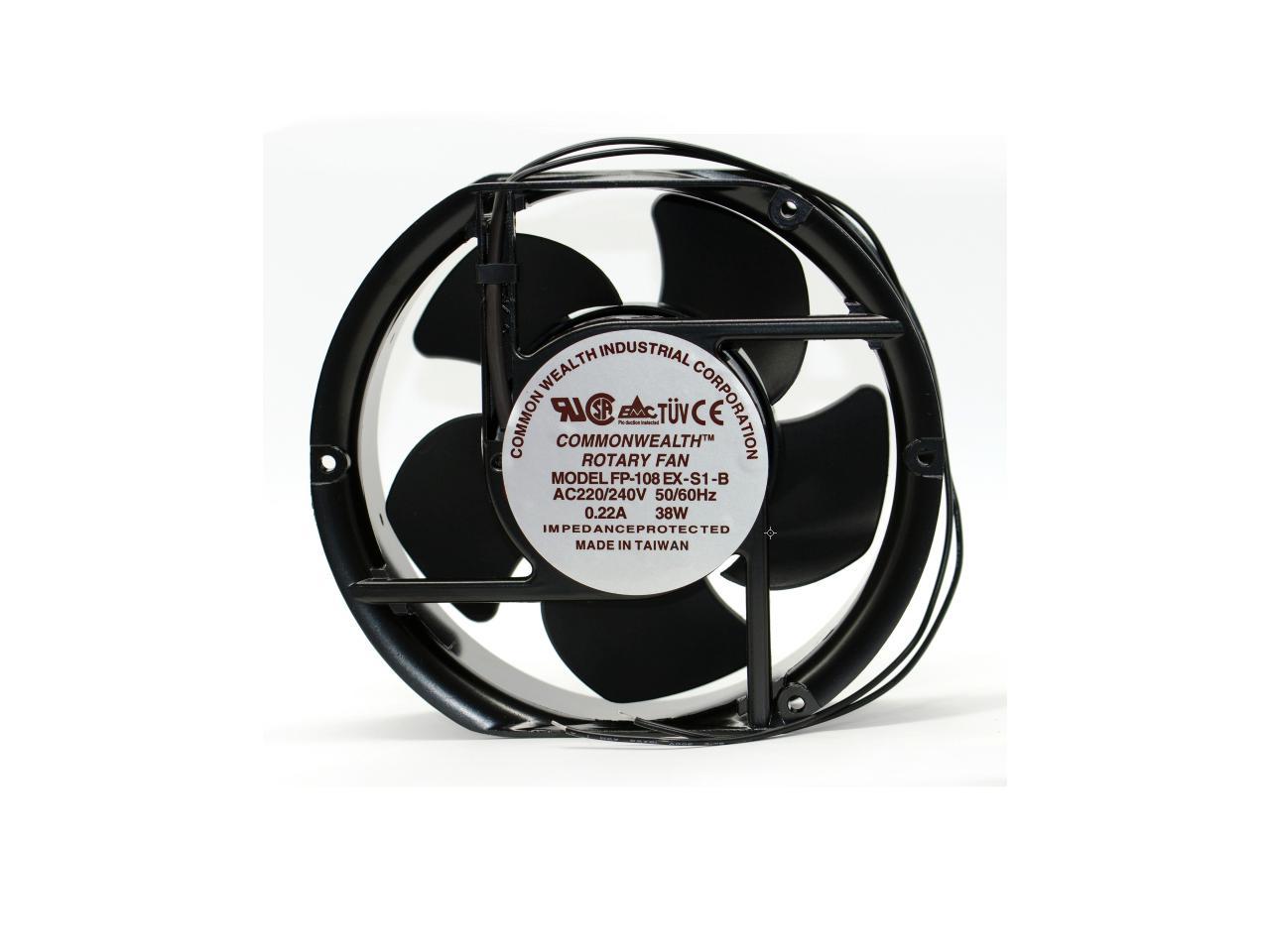 Commonwealth FP-108EX-S1-B Cabinet cooling fan AC110V 0.43A 35W 172*50*51mm 