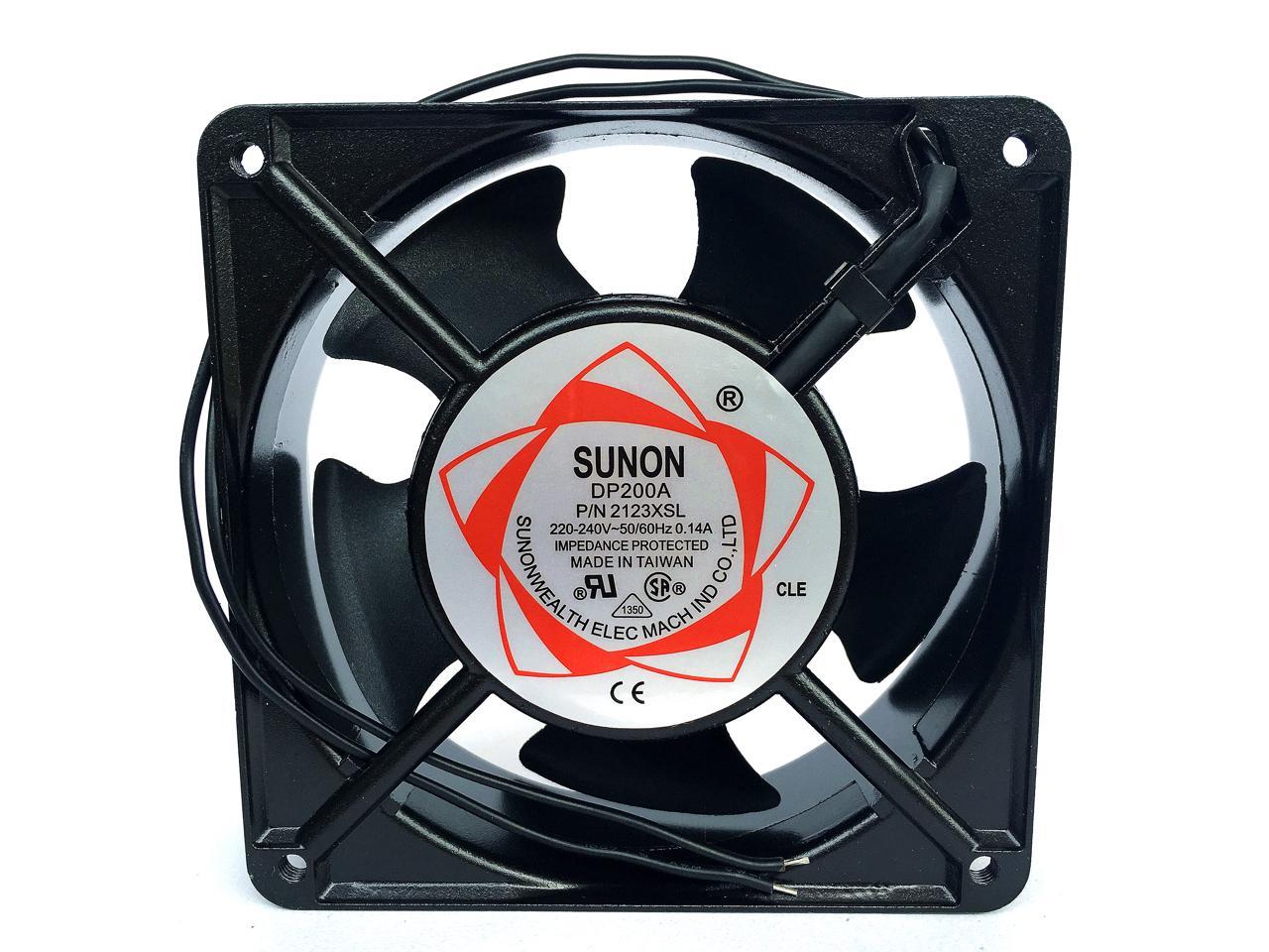 Sunon 220-240V Fan 120mm Inline Square 
