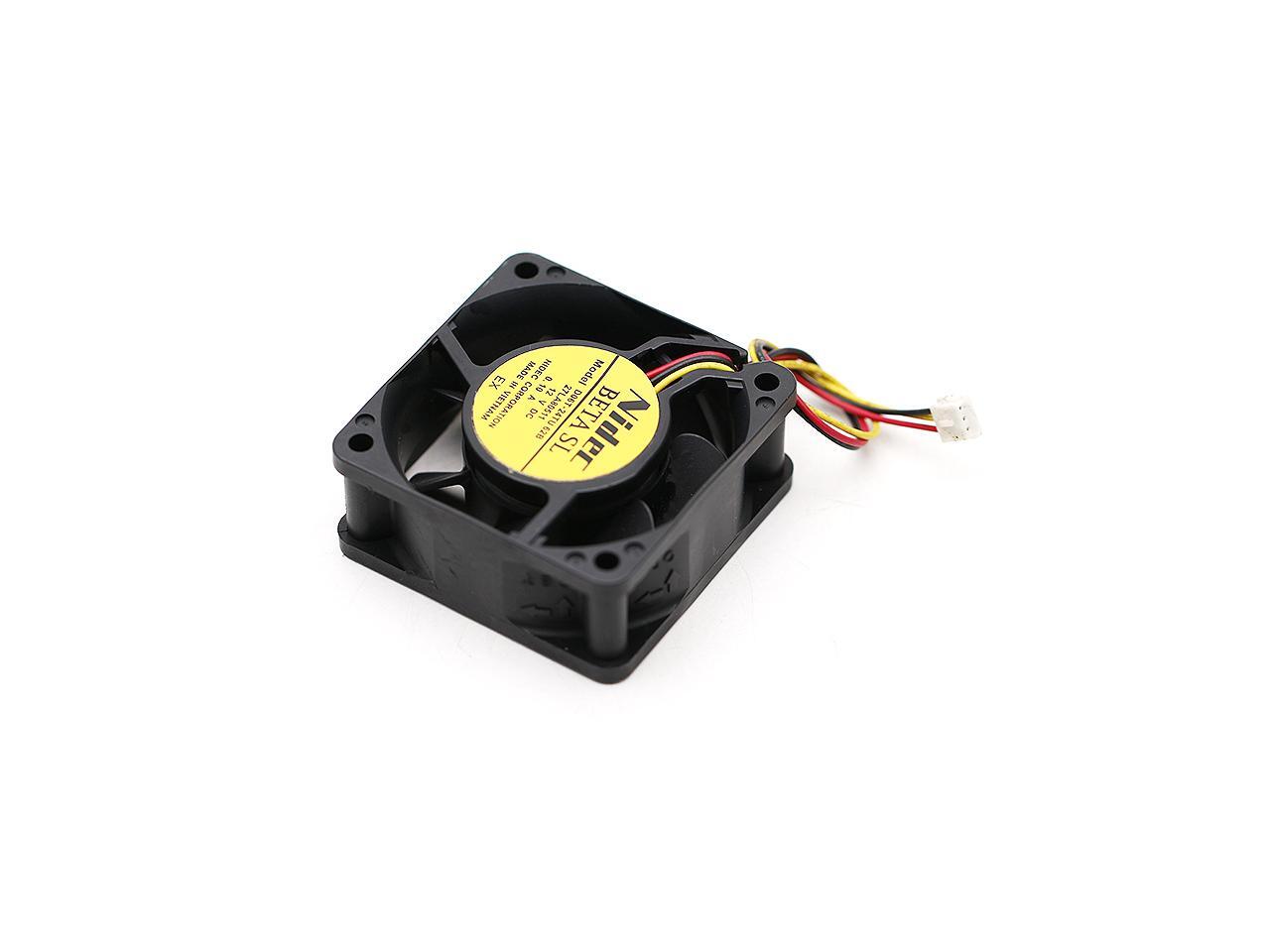 New Nidec D06T-24TU 62B 6cm 6025 24V 0.1A 27LA80511 45BH7 3-WIRE 3-pin  Cooling Fan 60*60*25MM - Newegg.com