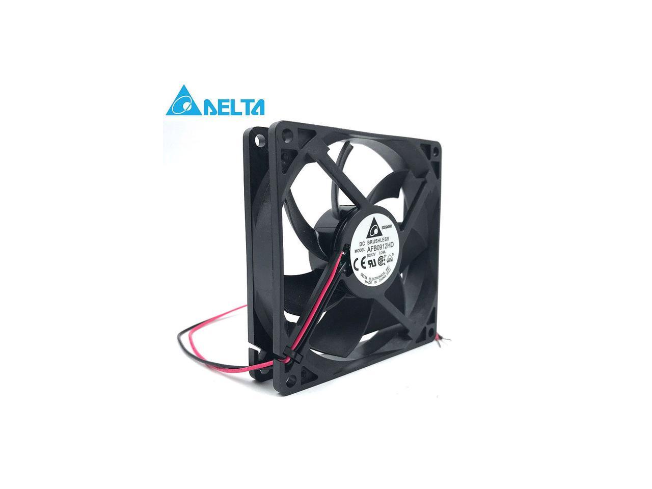 cm 4 pin/line pwm Temperature Control Speed Double Ball CPU Cooling Chassis Fan for Delta 9020 9cm