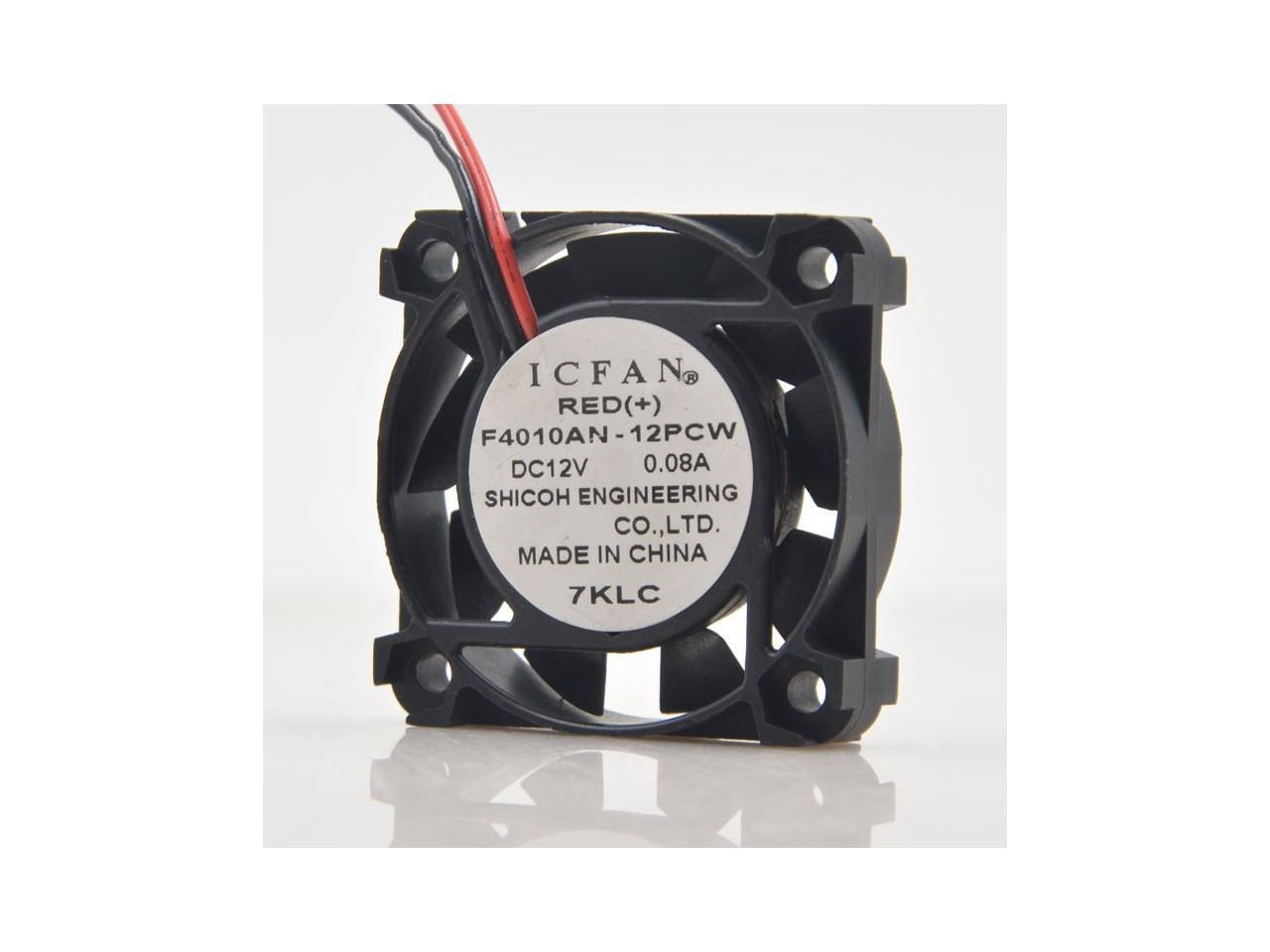 IC FAN 4cm F4010AN-12PCW 12V 0.08A Hard Disk Switch 1U Mute Fan ...