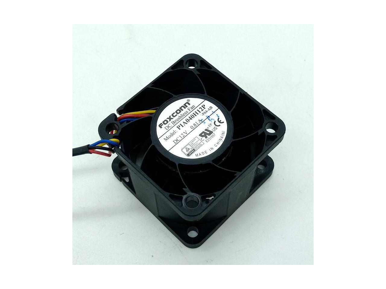 Foxconn 4028 12V double ball high speed PIA040H12P 4cm computer chassis  power supply PWM fan - Newegg.com