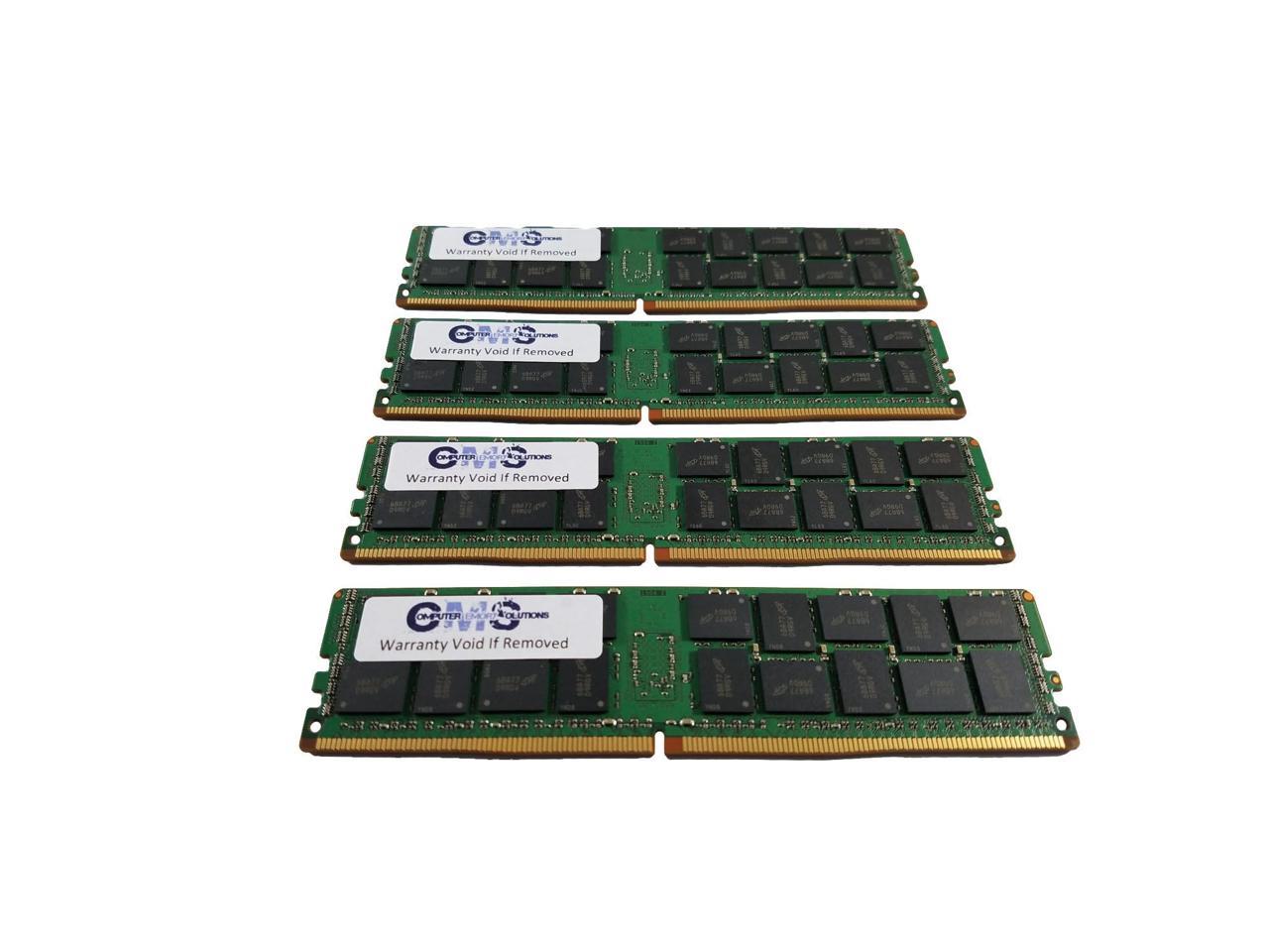 CMS 128GB (4X32GB) DDR4 21300 2666MHZ ECC REGISTERED DIMM Memory Ram  Upgrade Compatible with Dell Precision Workstation 5820 ECC Register - D64