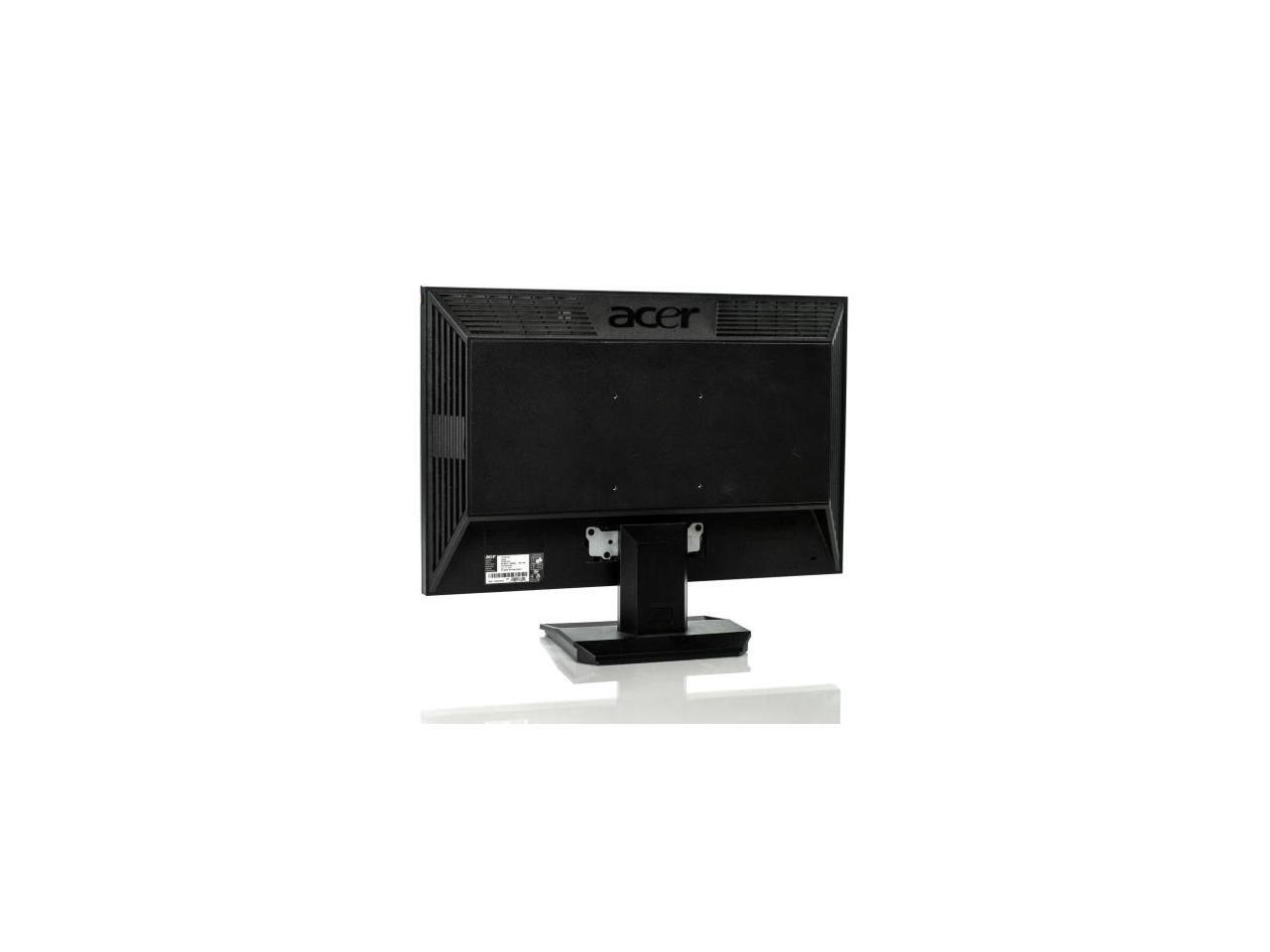 Refurbished: Acer V223W 22" 1680x1050 16:10 LCD TFT Monitor VGA DVI ...