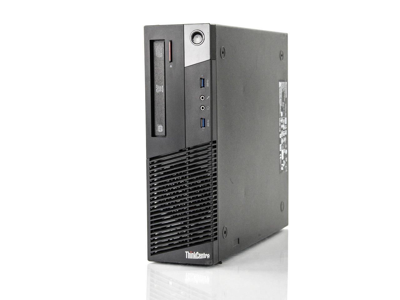 Refurbished Lenovo Thinkcentre M Sff I5 4570 3 ghz 8gb 256gb Ssd Win 10 Pro 1 Yr Wty Newegg Com