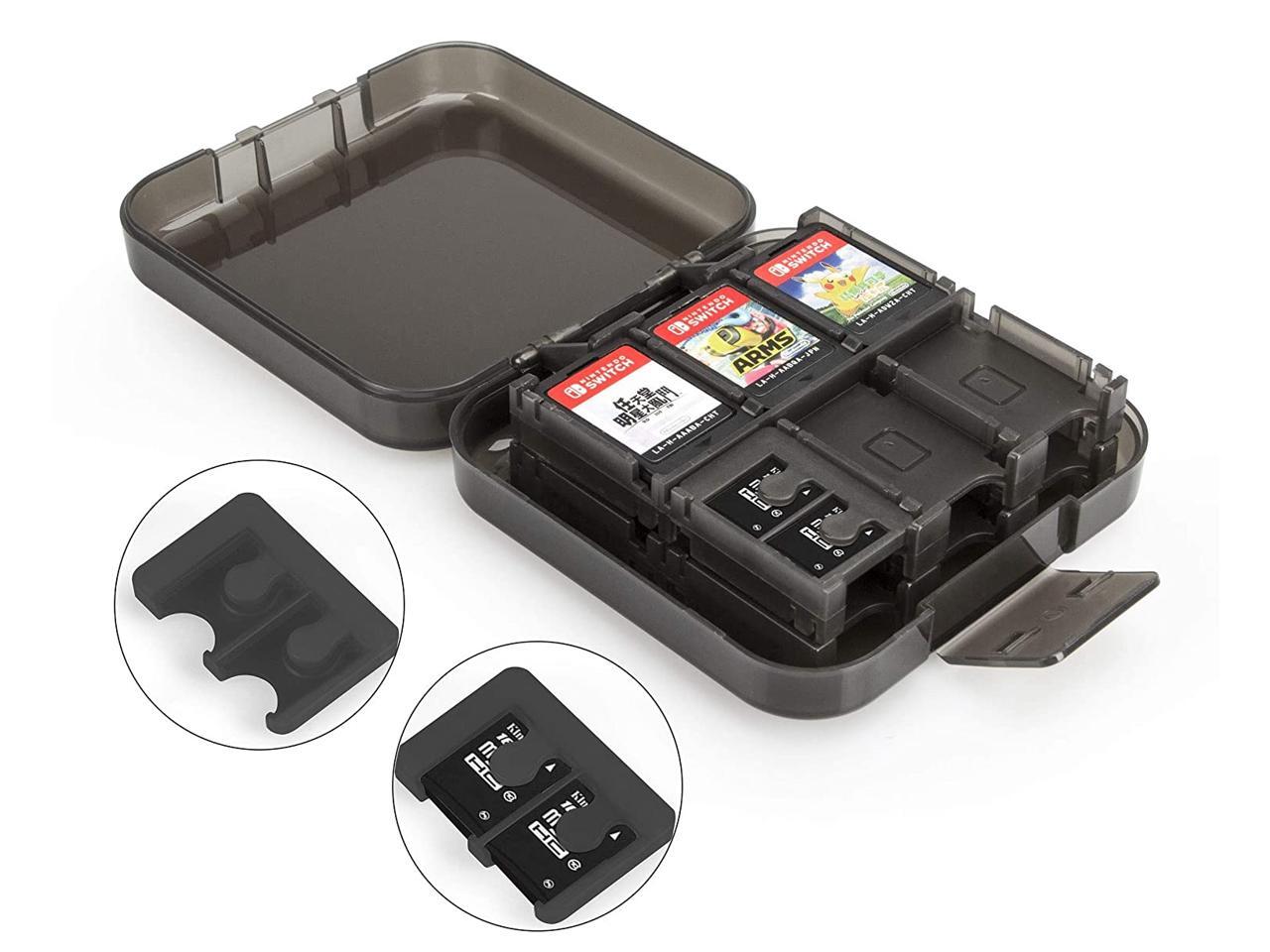 Amazon Basics Game Storage Case for 24 Nintendo Switch Games 3.4 x 3.