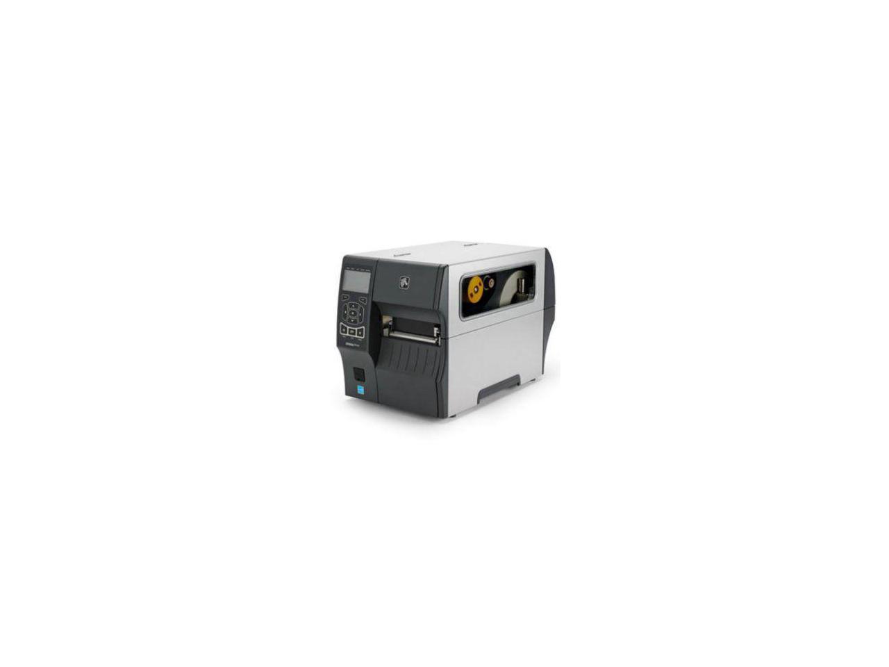Zebra Zt410 4 Industrial Thermal Transfer Label Printer Lcd 203dpi Serial Usb Ethernet 7285