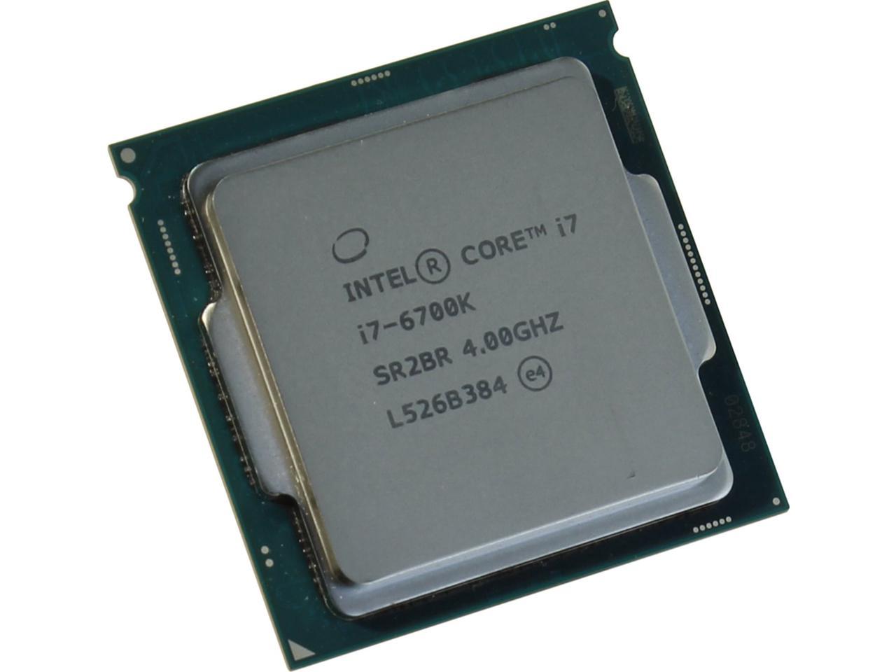 Intel Core i7-6700K - Core i7 6th Gen Skylake Quad-Core 4.0 GHz LGA 1151  91W Intel HD Graphics 530 Desktop Processor - CM8066201919901